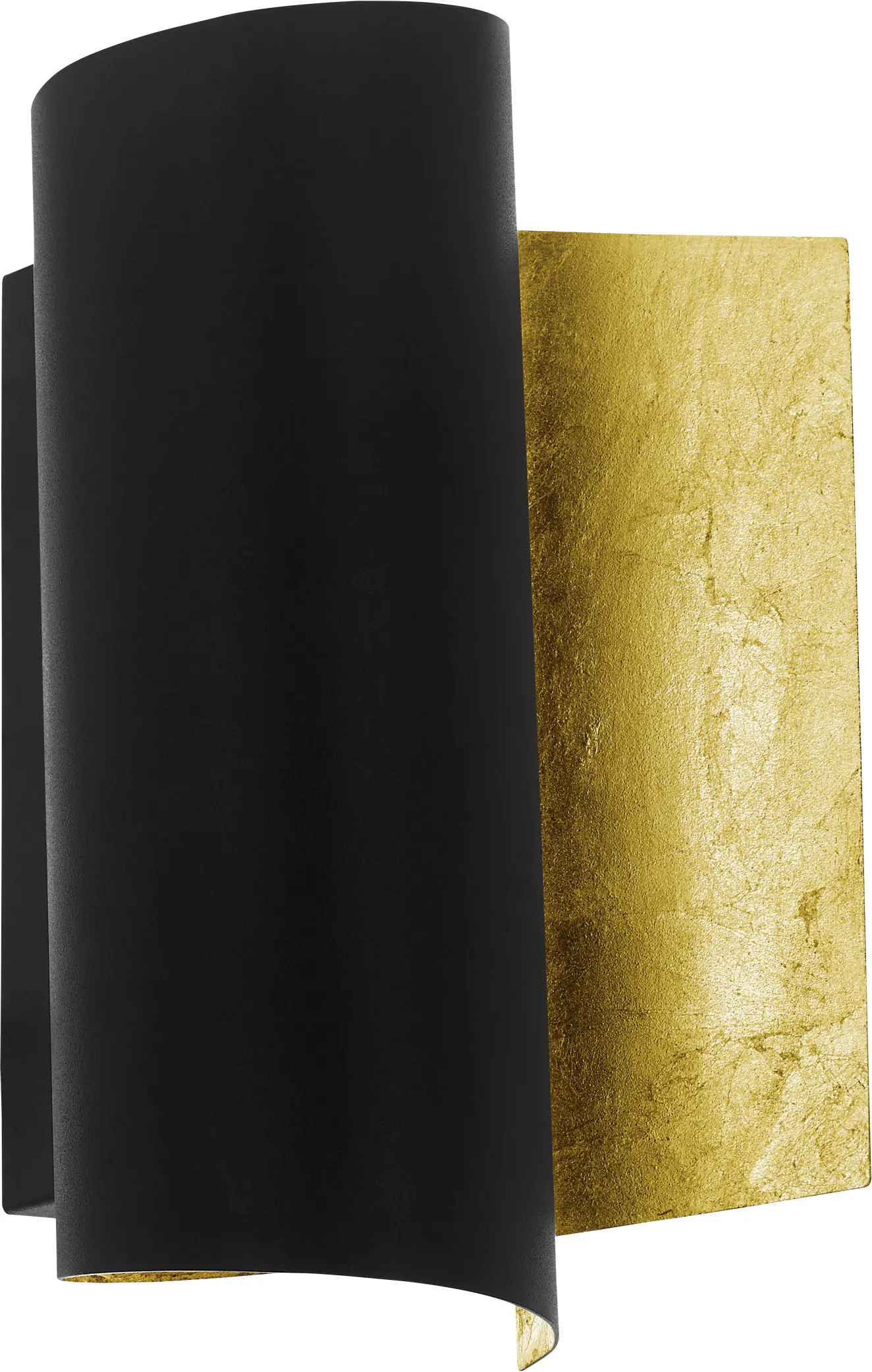 Eglo Wandleuchte Falicetto E27 schwarz / gold