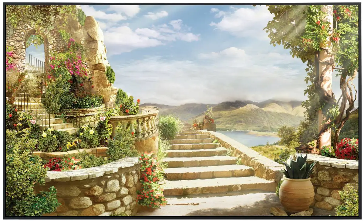 papermoon Infrarotheizkörper EcoHeat 75x120 cm 900 Watt, Portofino