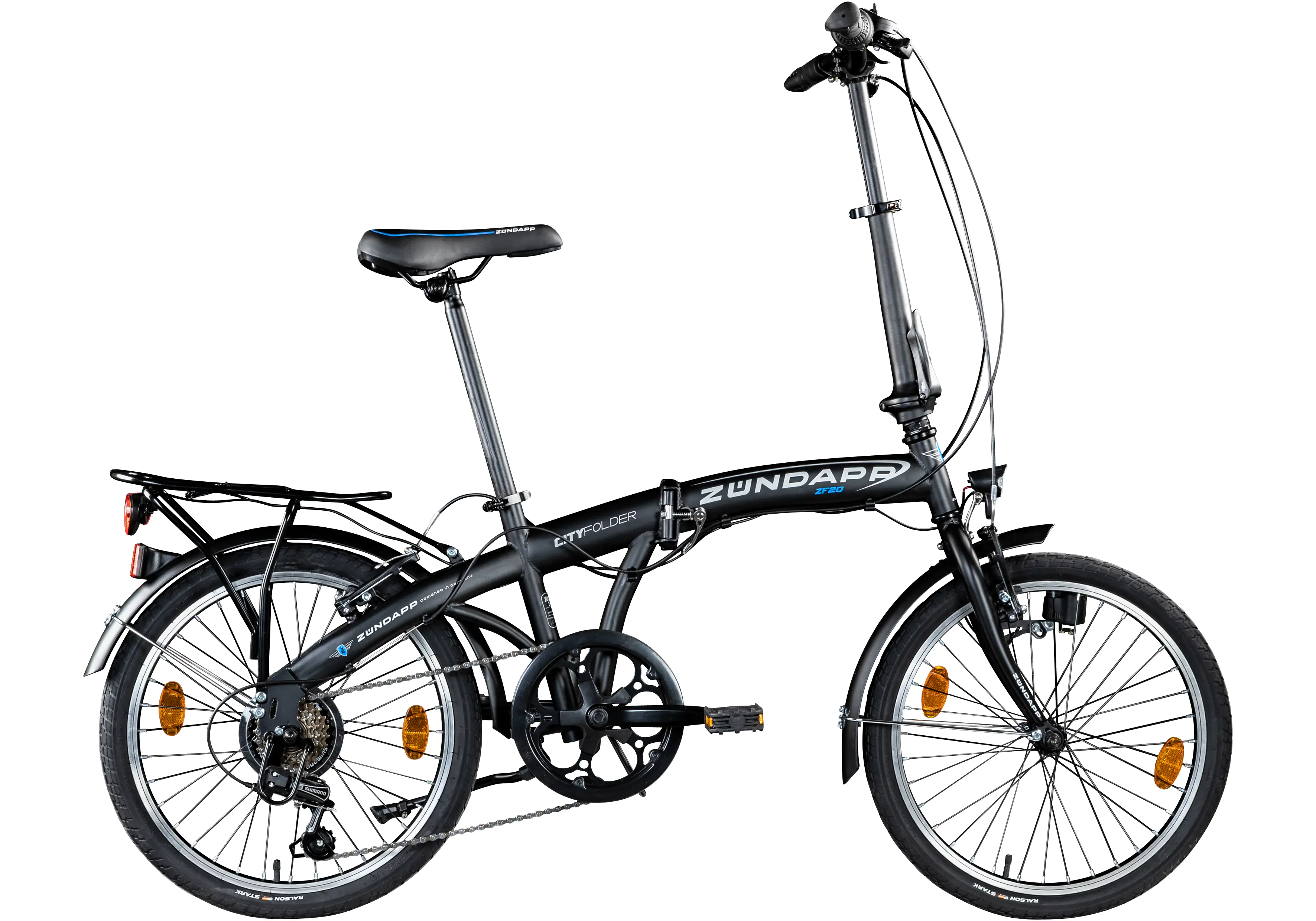 Zündapp Faltrad ZF20 Speed Folder 20 Zoll 6-Gang RH 28,5cm grau Zündapp Faltrad ZF20 Speed Folder 20 Zoll 6-Gang RH 28,5cm grau