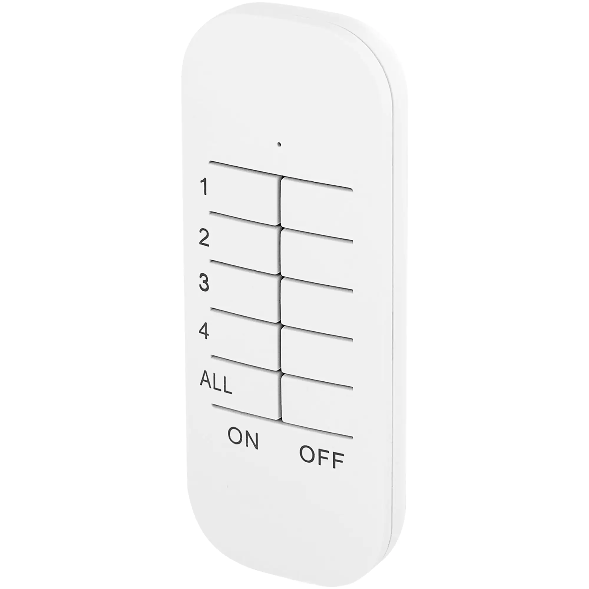 8711658447551 Smartwares 4-Kanal-Fernbedienung Plug&Connect weiß