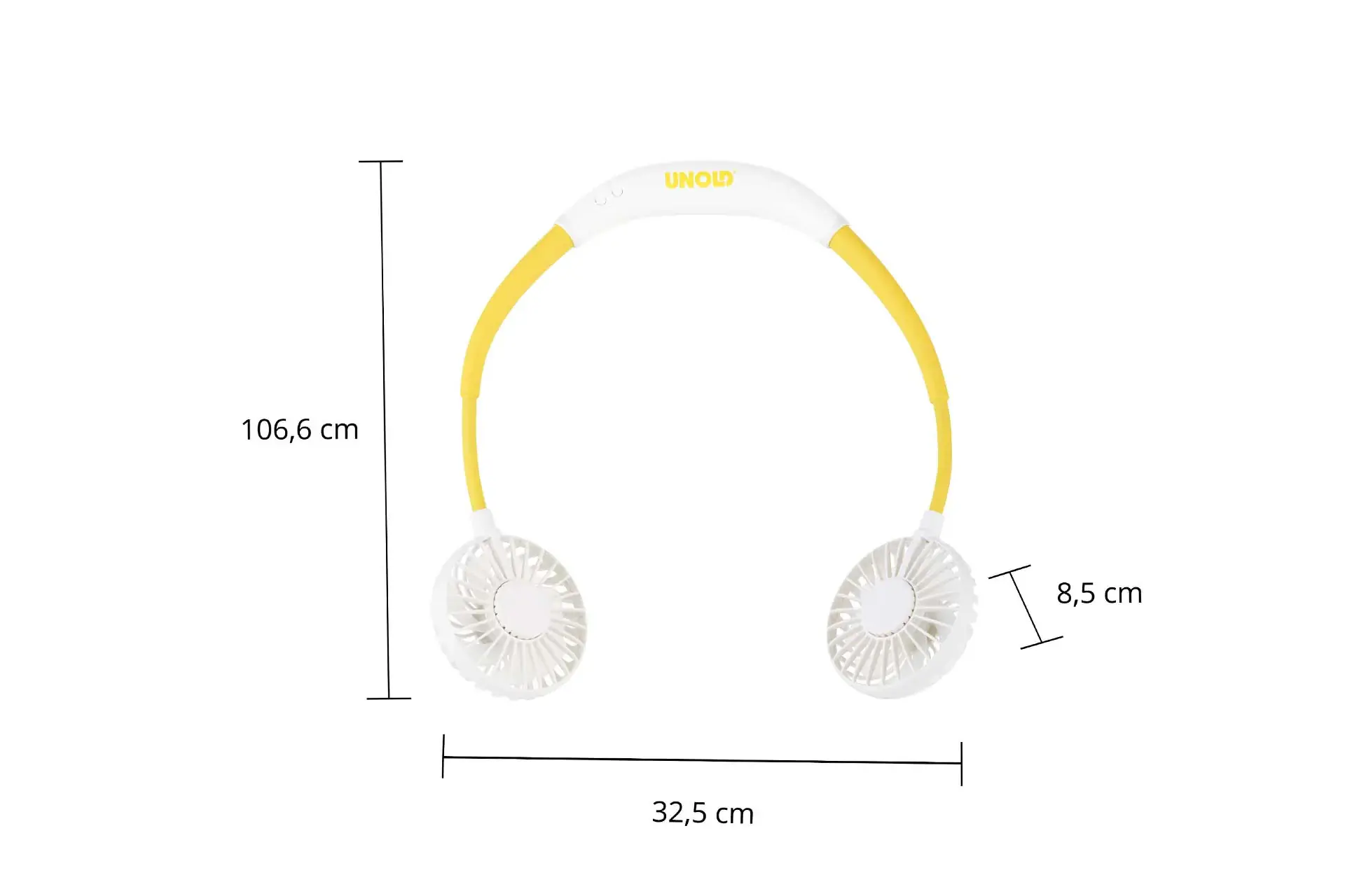Unold Nackenventilator Breezy weiß