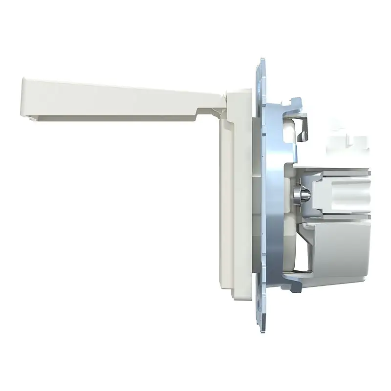 Merten Steckdose mit Klappdeckel System M polarweiß matt MEG2311-0419 Merten Steckdose mit Klappdeckel System M polarweiß matt MEG2311-0419