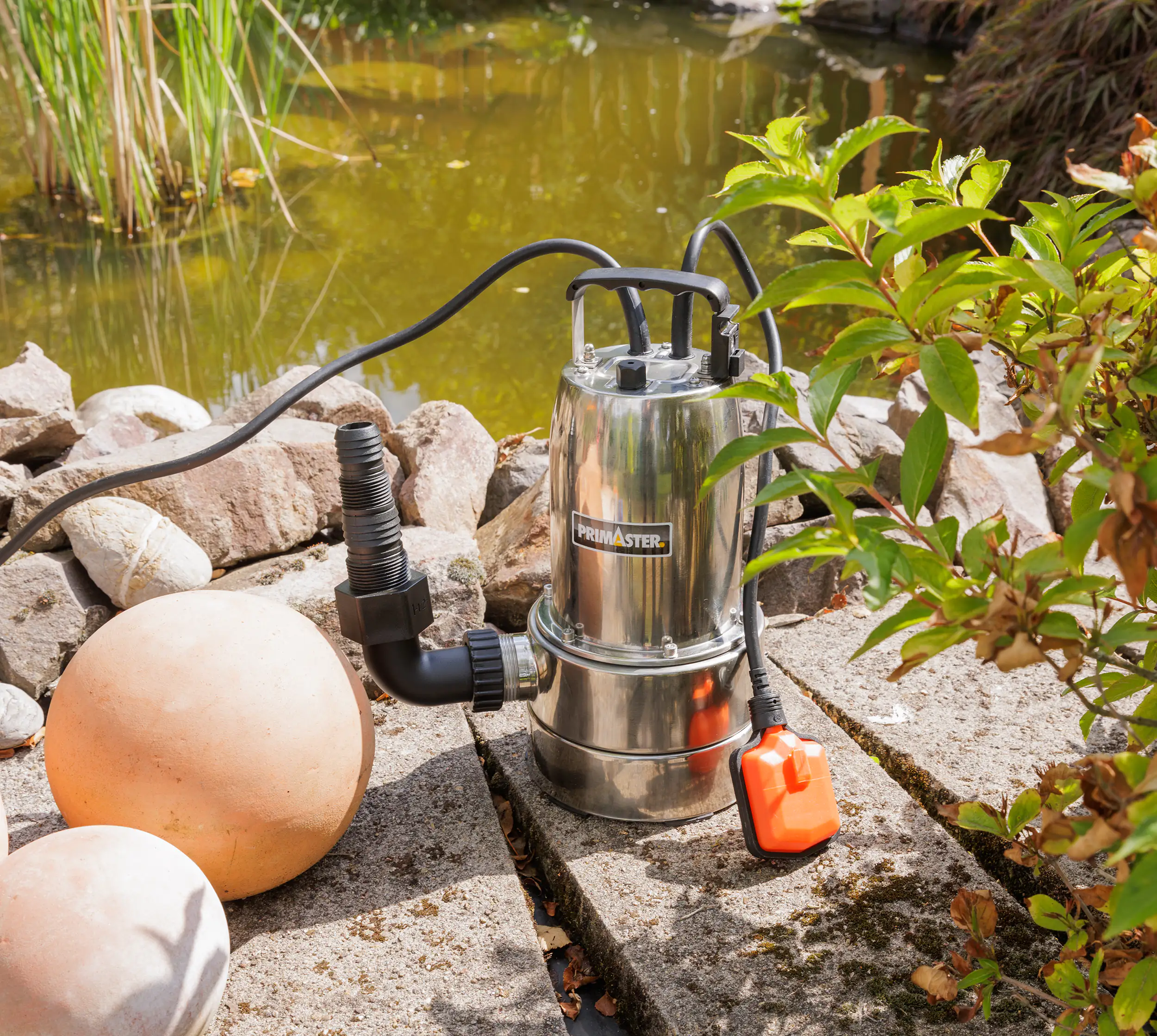 Primaster Klar-/ Schmutzwasser Tauchpumpe GKT 20000 l/h 8 m