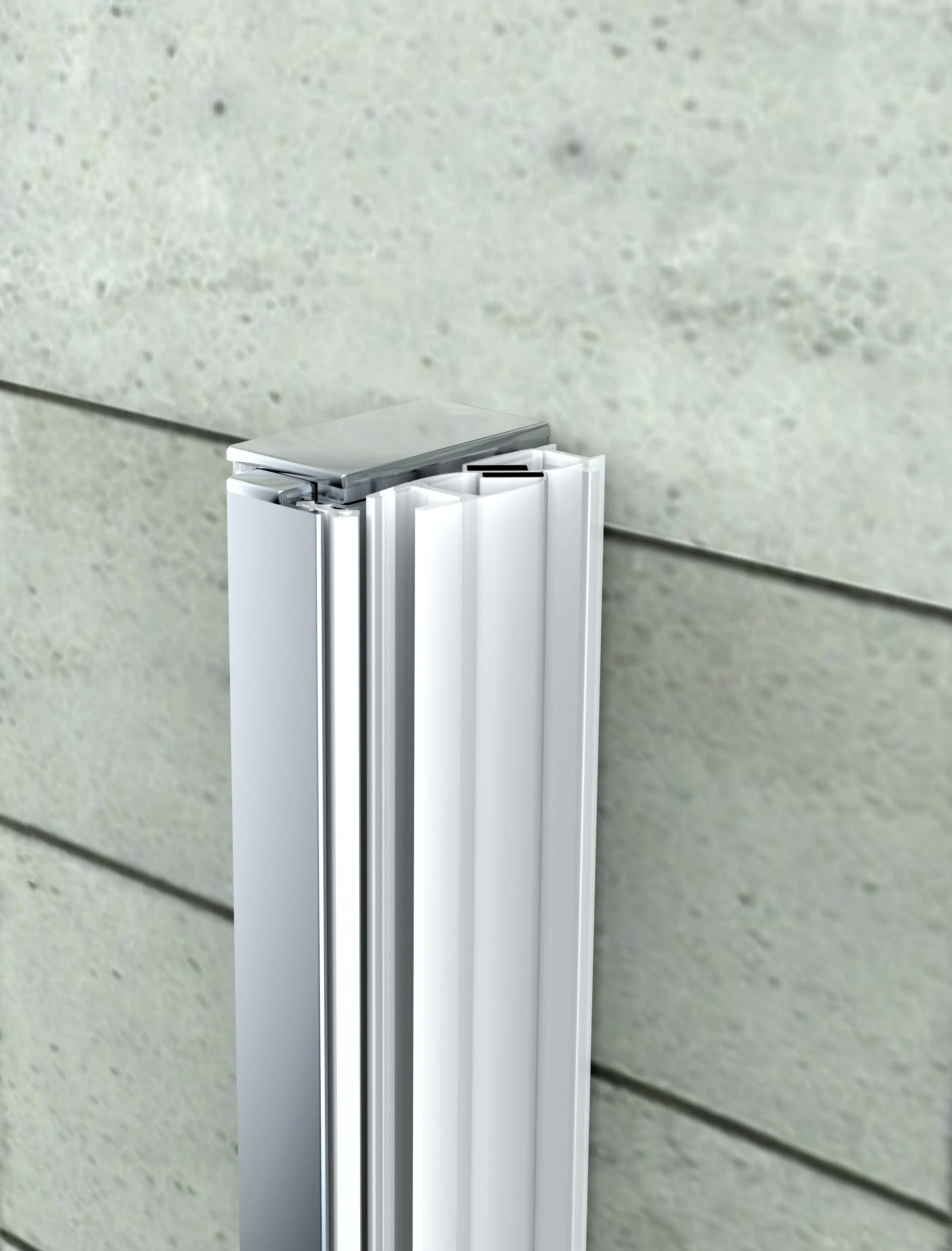 Primaster Nischenpaket Easy 6 Mix & Match für Duschwand chrom