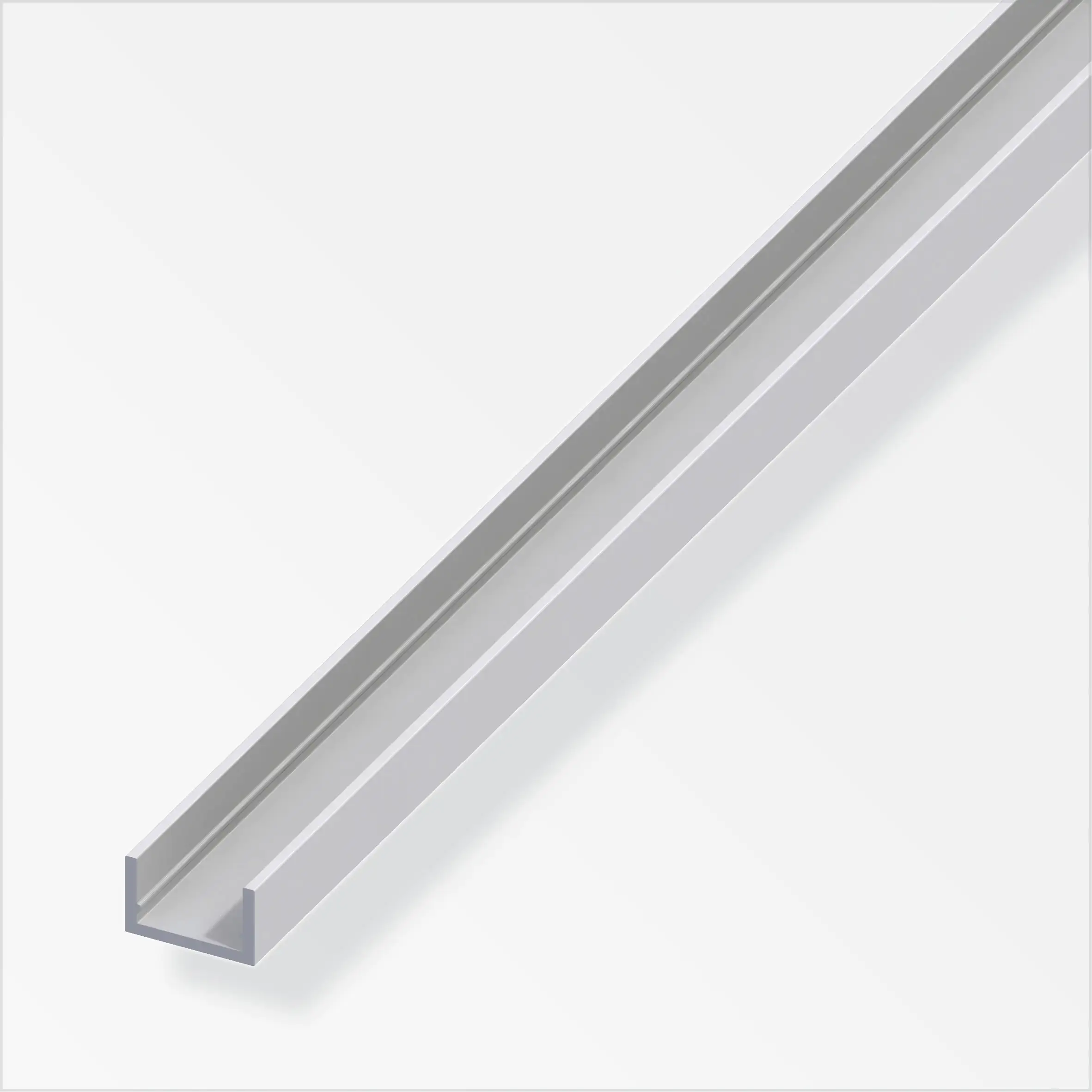 alfer U-Profil 1 m, 10 x 16.5 x 1.5 mm Aluminium eloxiert silber alfer U-Profil 1 m, 10 x 16.5 x 1.5 mm Aluminium eloxiert silber