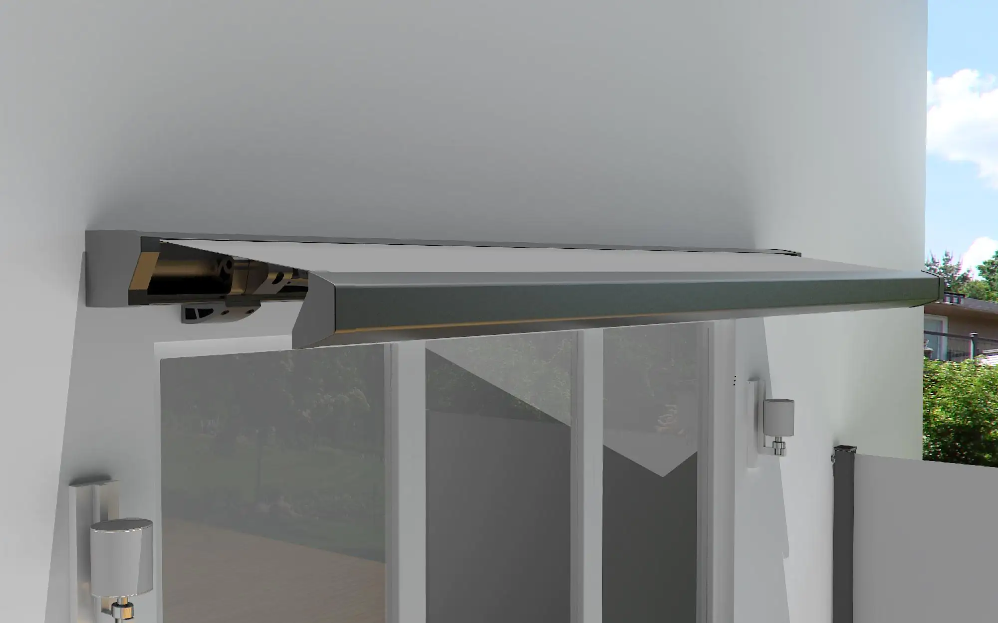 Primaster Kassetten-Markise 4 x 3,5 m elektrisch anthrazit Primaster Kassetten-Markise 4 x 3,5 m elektrisch anthrazit