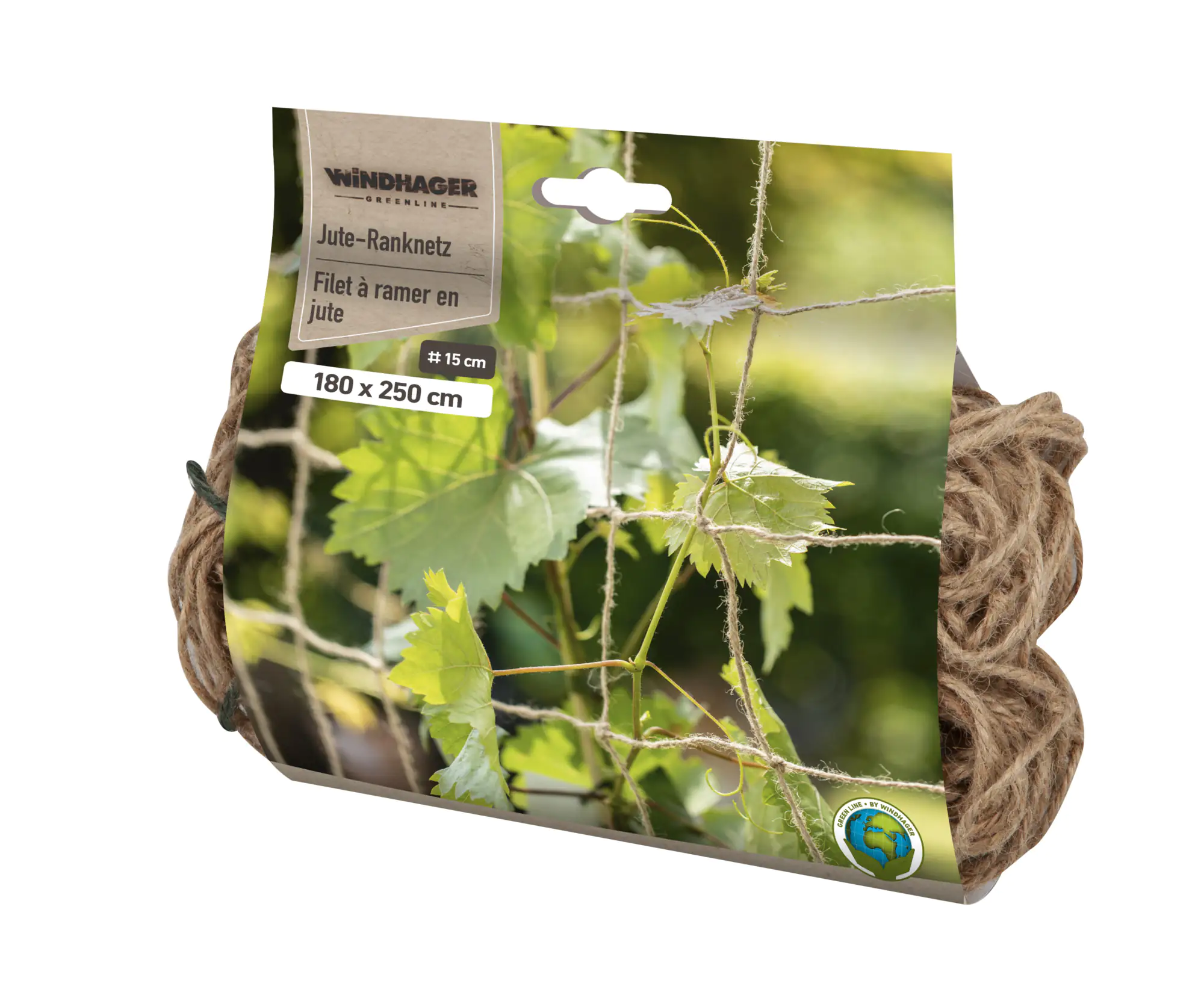 Windhager Jute Ranknetz 180 x 250 cm