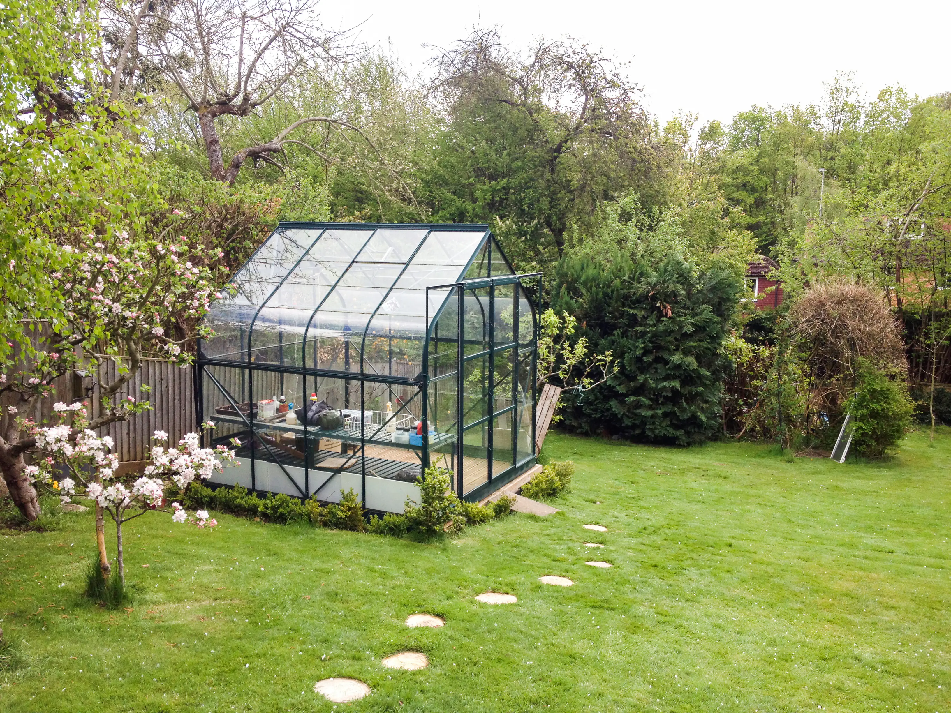 4005717204990_2605410 Vitavia Gewächshaus Dione 6700 264 x 258 cm 3 mm Sicherheitsglas