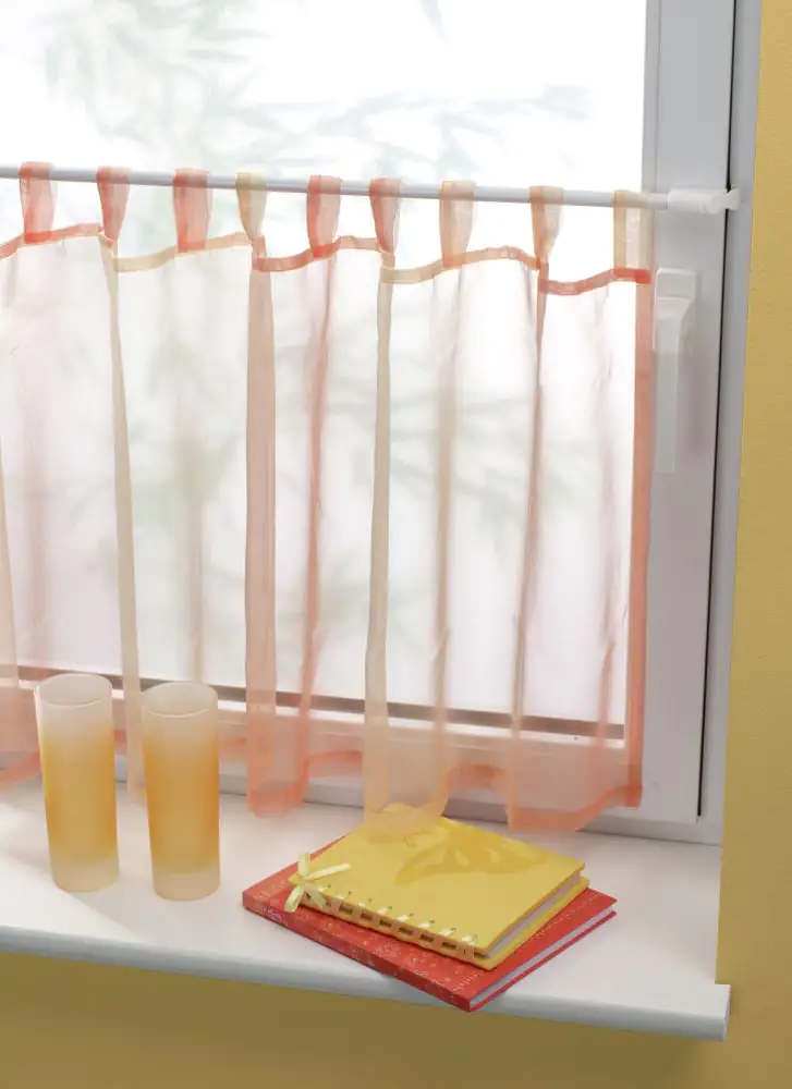 Gardinia Klemm-Vitragenstange silber, 45 - 75 cm