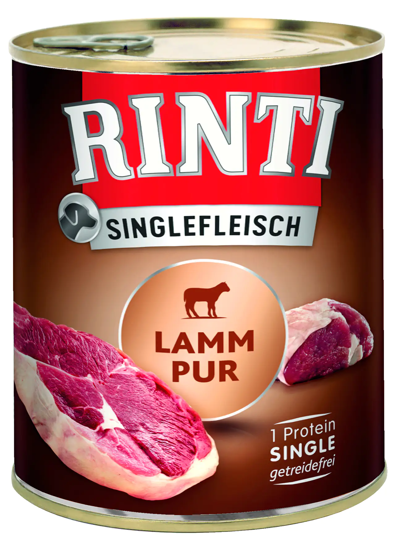 Rinti Singlefleisch Hundenassfutter Adult 800 g Lamm Pur Rinti Singlefleisch Hundenassfutter Adult 800 g Lamm Pur