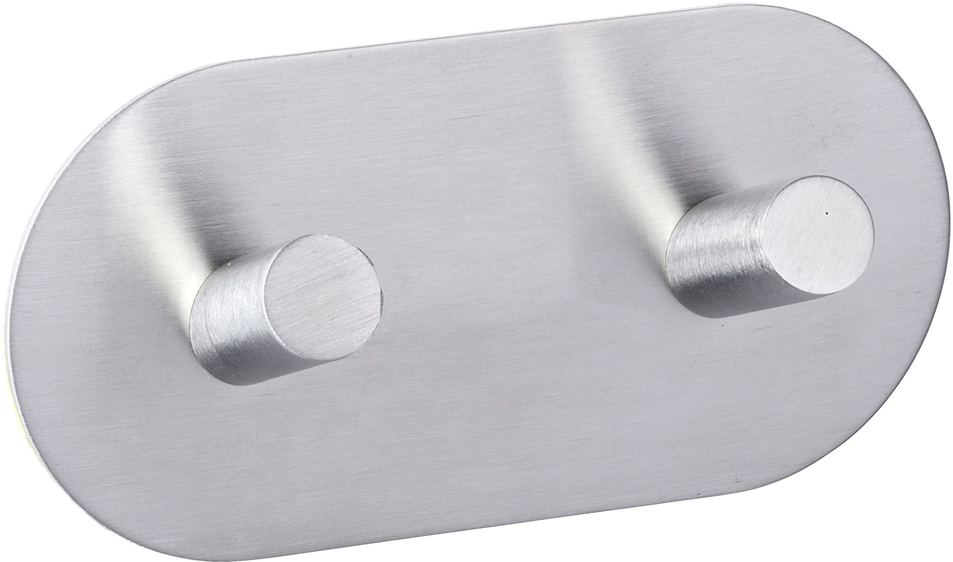 Wenko Wandhaken Duo Edelstahl matt, chrom Wenko Wandhaken Duo Edelstahl matt, chrom