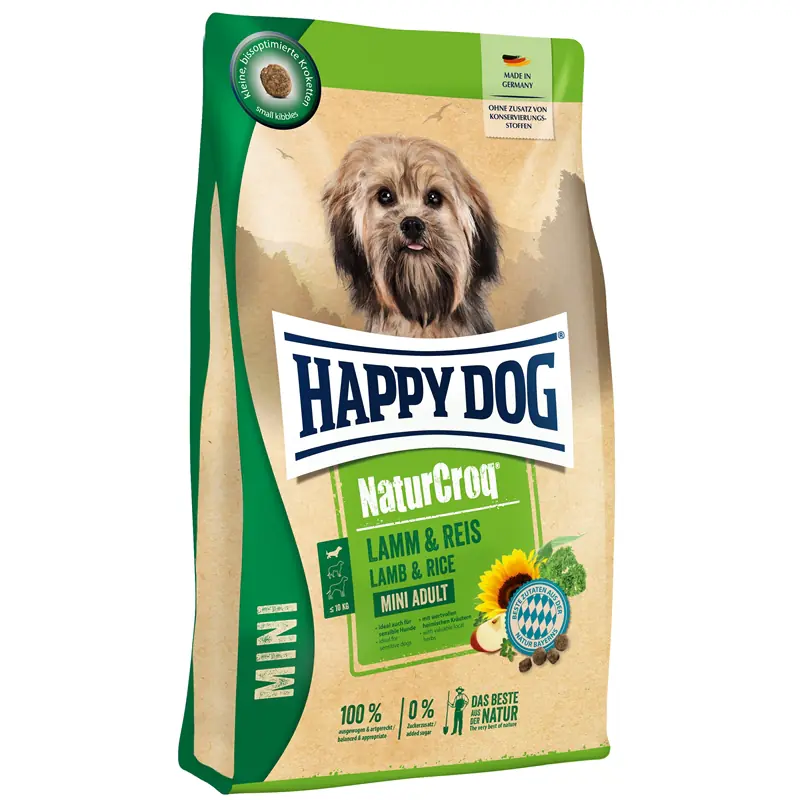 Happy Dog NaturCroq Hundetrockenfutter Adult 4 kg Lamm & Reis