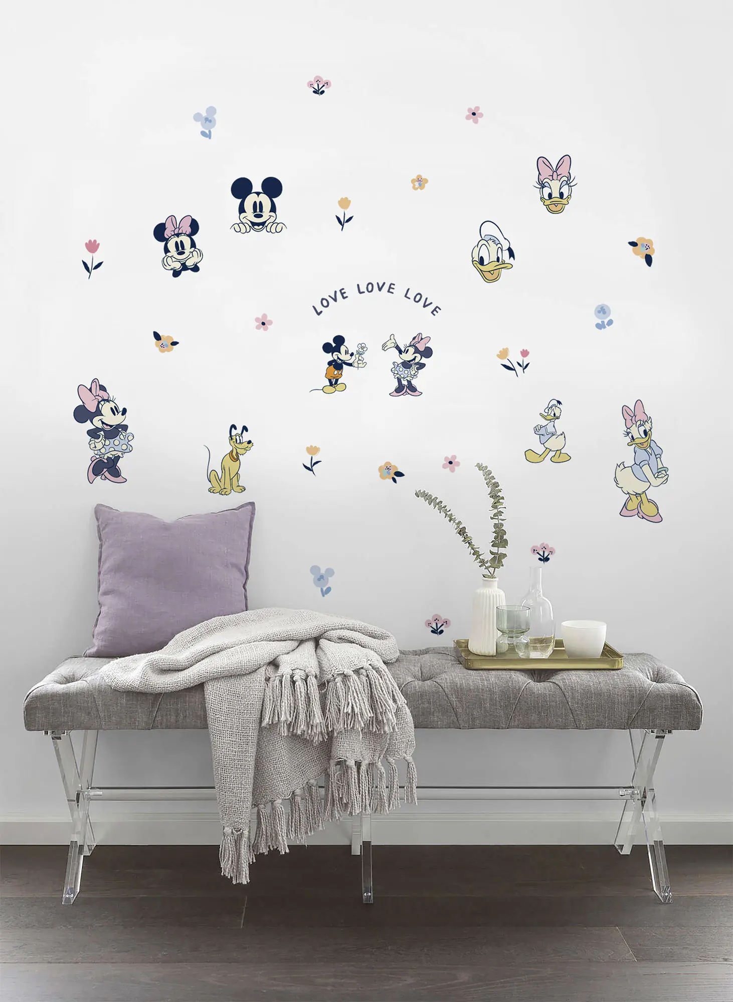 Komar Dekosticker Love Love Love 50 x 70 cm  