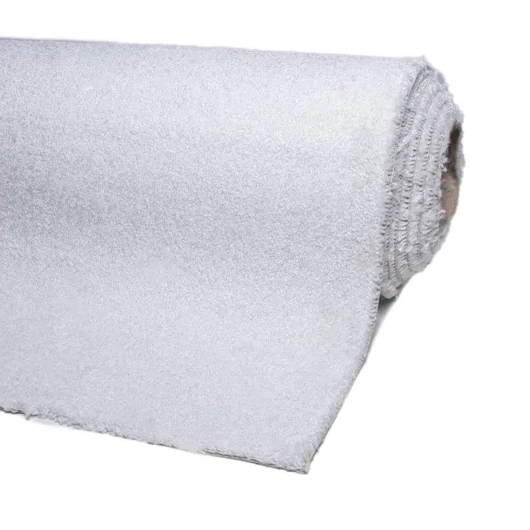 Andiamo Teppichboden Bari Coupon im Wunschmaß, weiß, 4 m breit