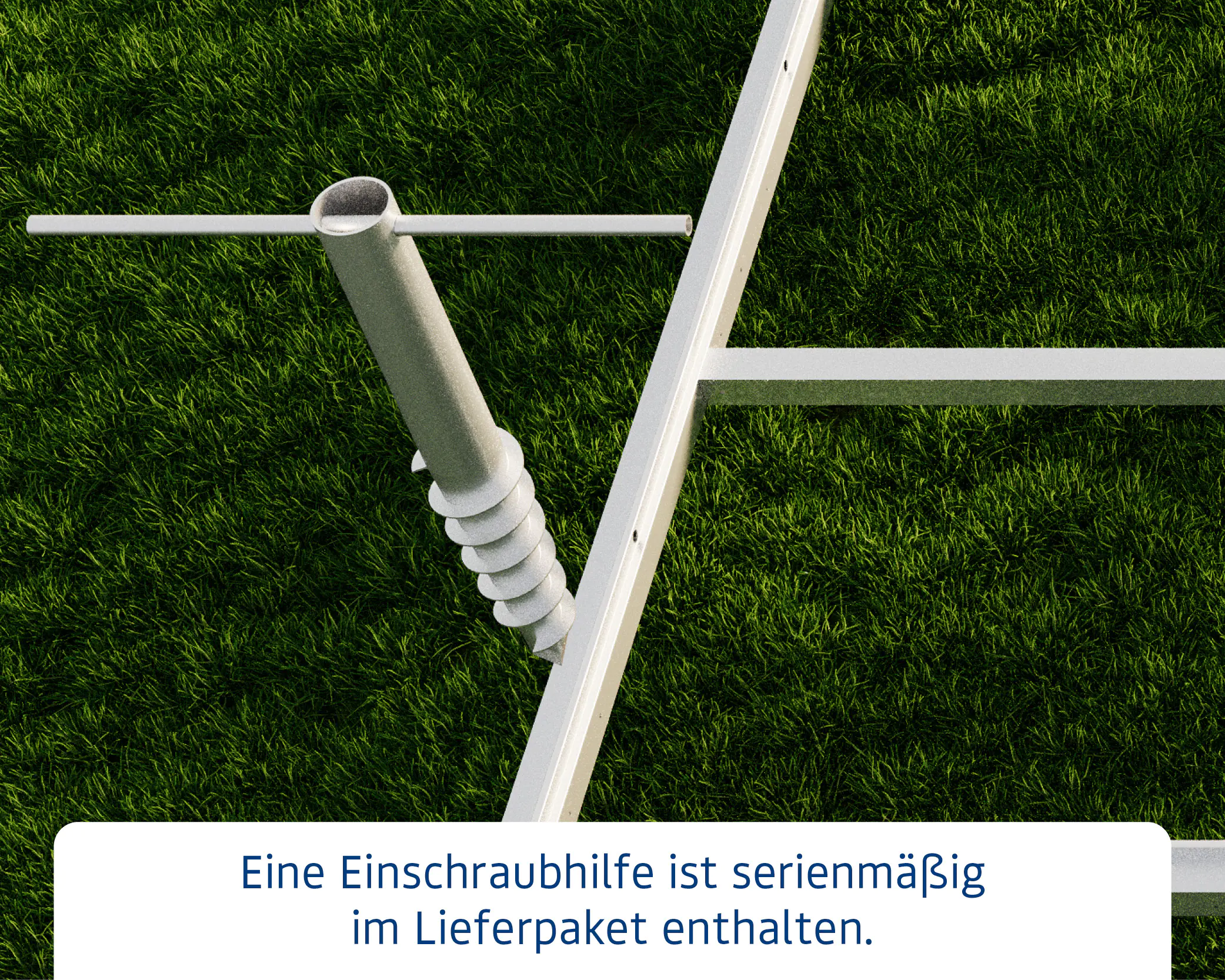 EcoStar Schraubfundament mit 13 Schrauben EcoStar Schraubfundament mit 13 Schrauben