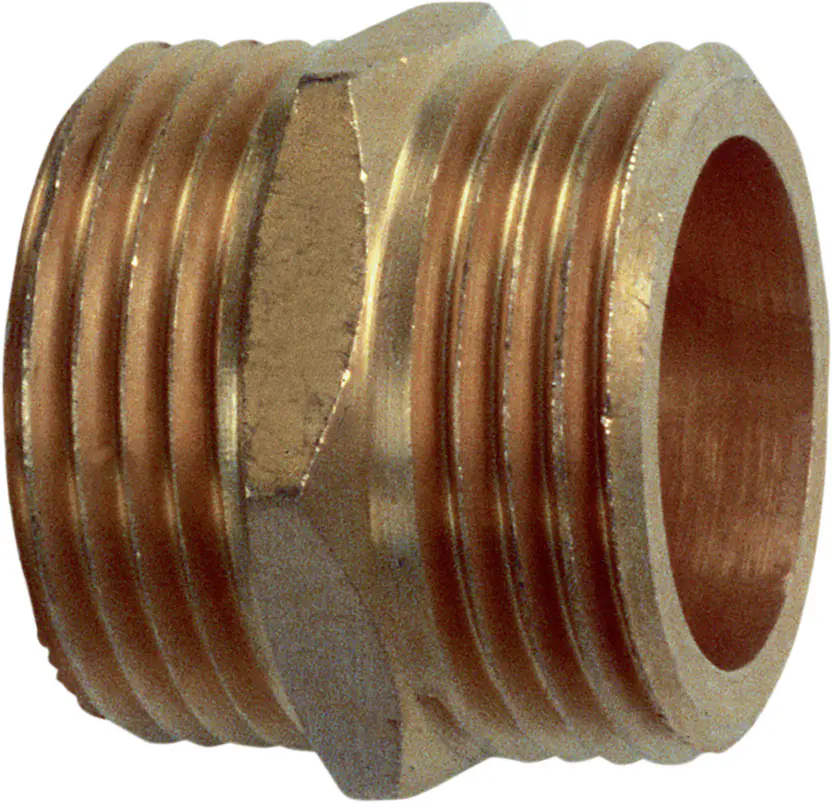 Cornat Messing Doppelnippel Beidseitig AG 3/4"