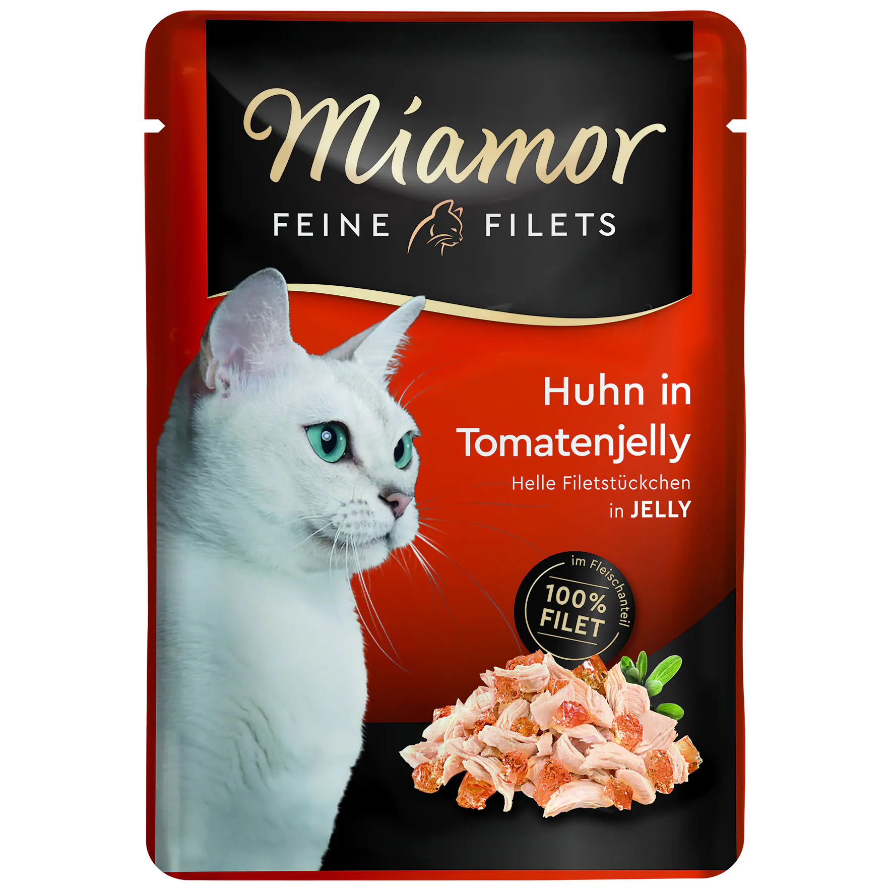 Miamor Feine Filets in Jelly Huhn in Tomatenjelly 100 g 100 g