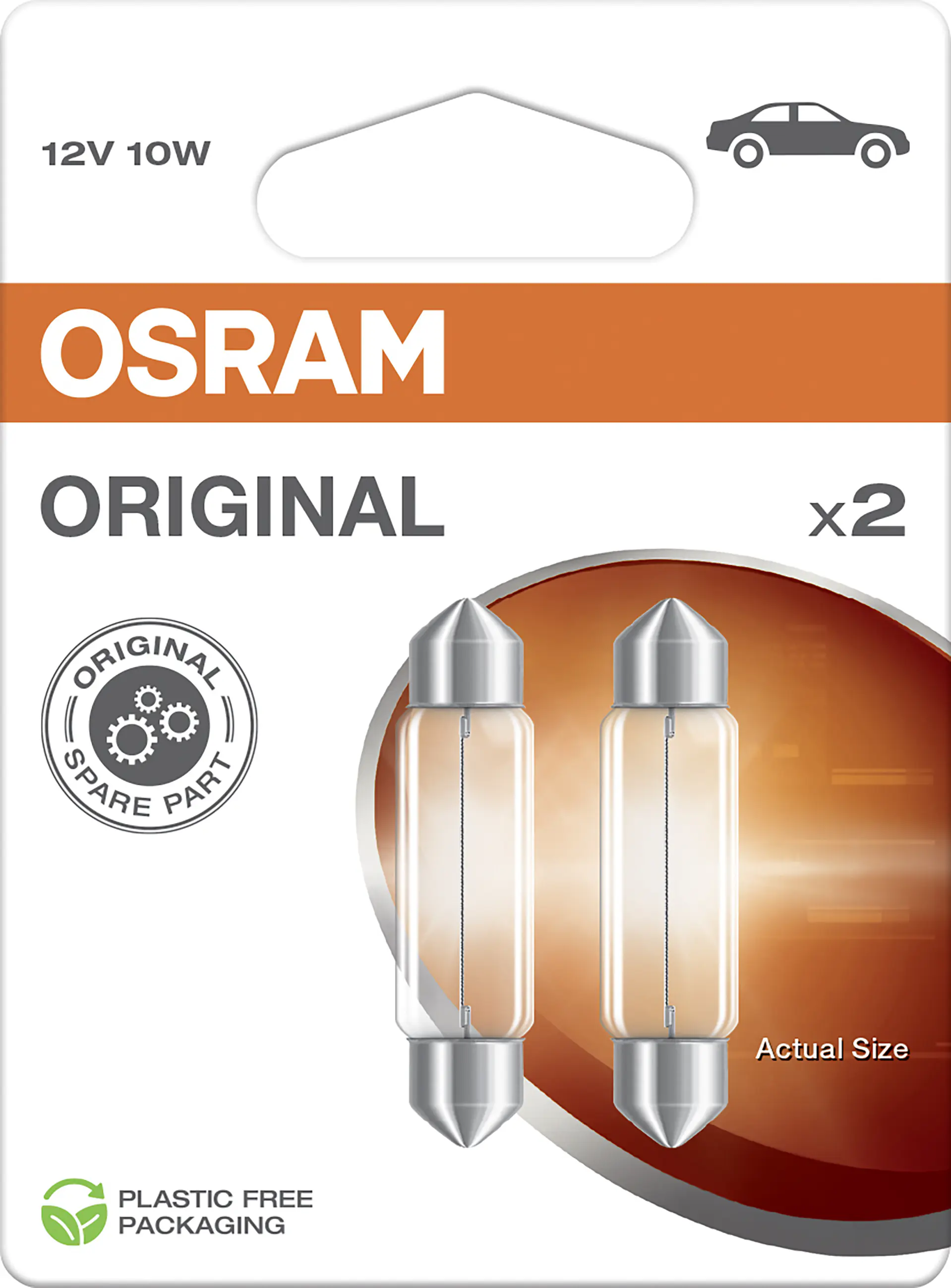 Osram Sofittenlampe C10W Original 2.0 2 Stück Osram Sofittenlampe C10W Original 2.0 2 Stück