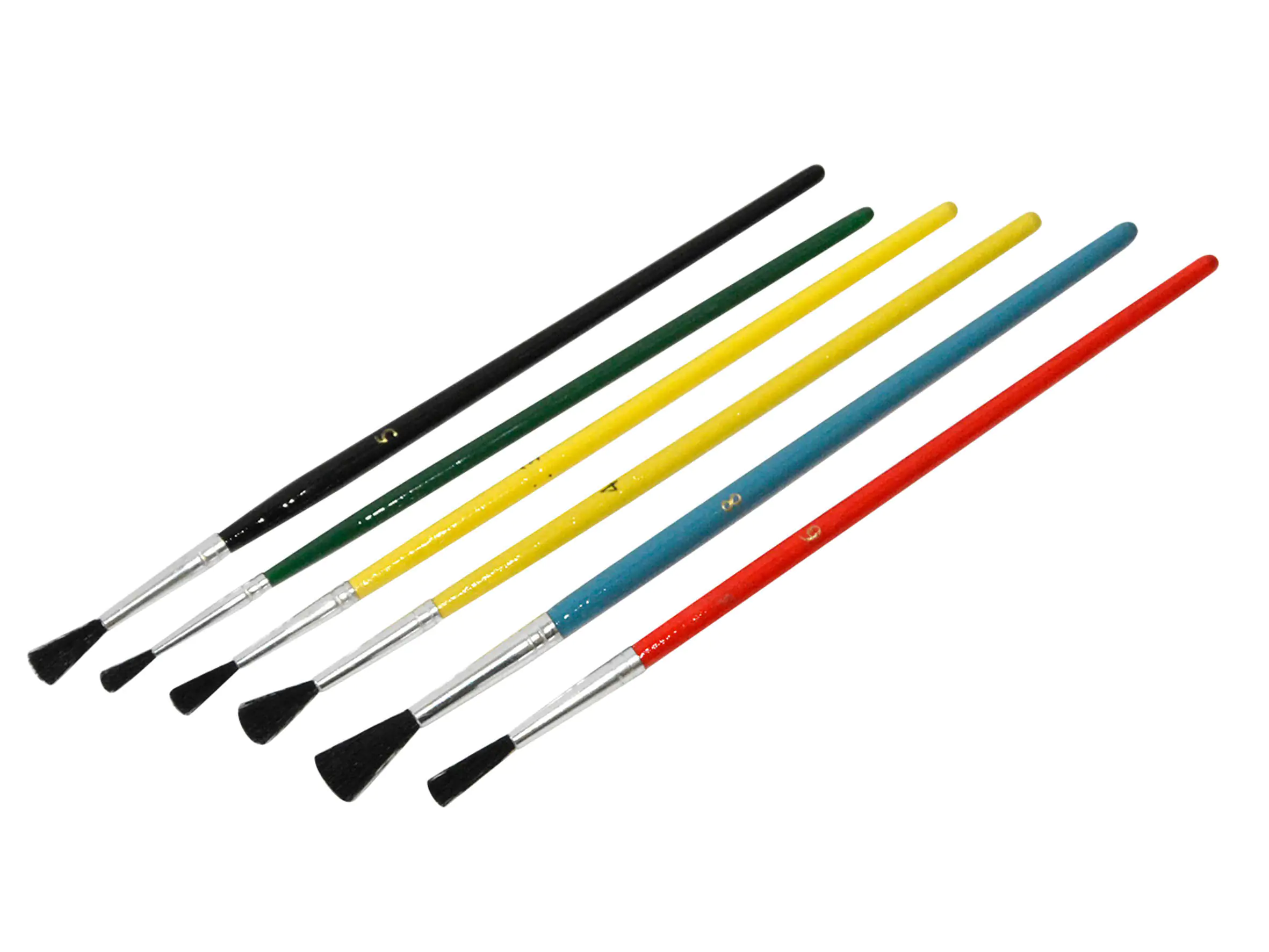 Nespoli Schulmalpinsel 6er Set