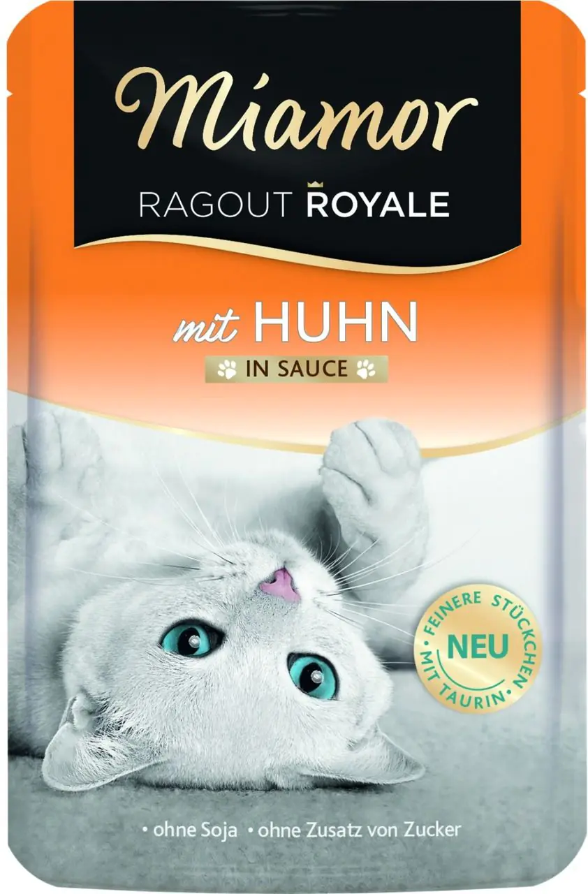 Miamor Katzennassfutter Ragout Royales Huhn Sauce 100 g