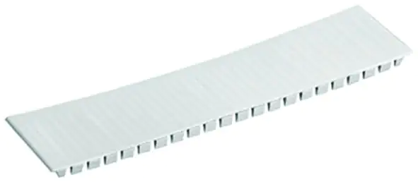 Abdeckstreifen weiß, für 12 TE  flammwidrig 750 C