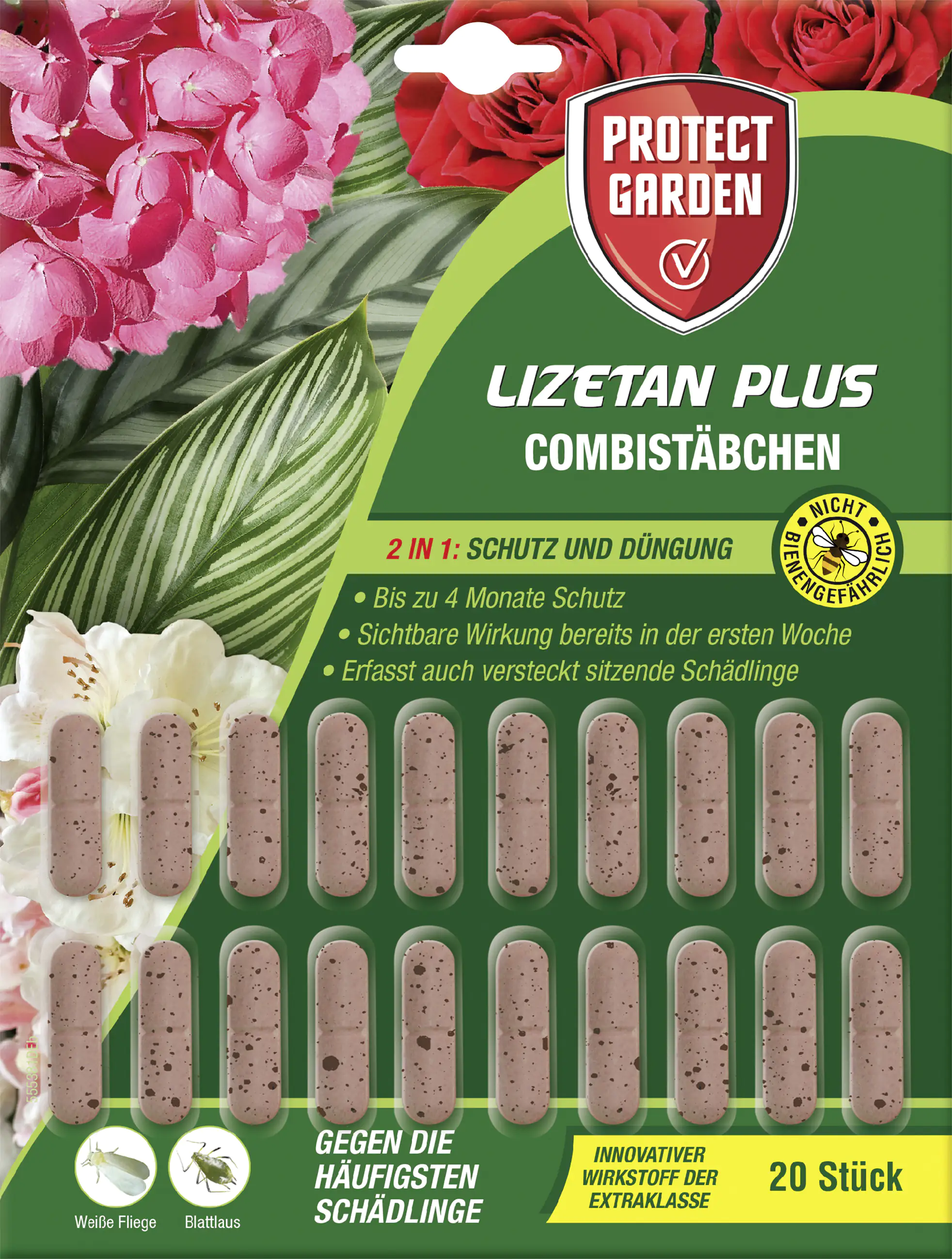 Protect Garden Lizetan Plus Combistäbchen 20 Stück Protect Garden Lizetan Plus Combistäbchen 20 Stück