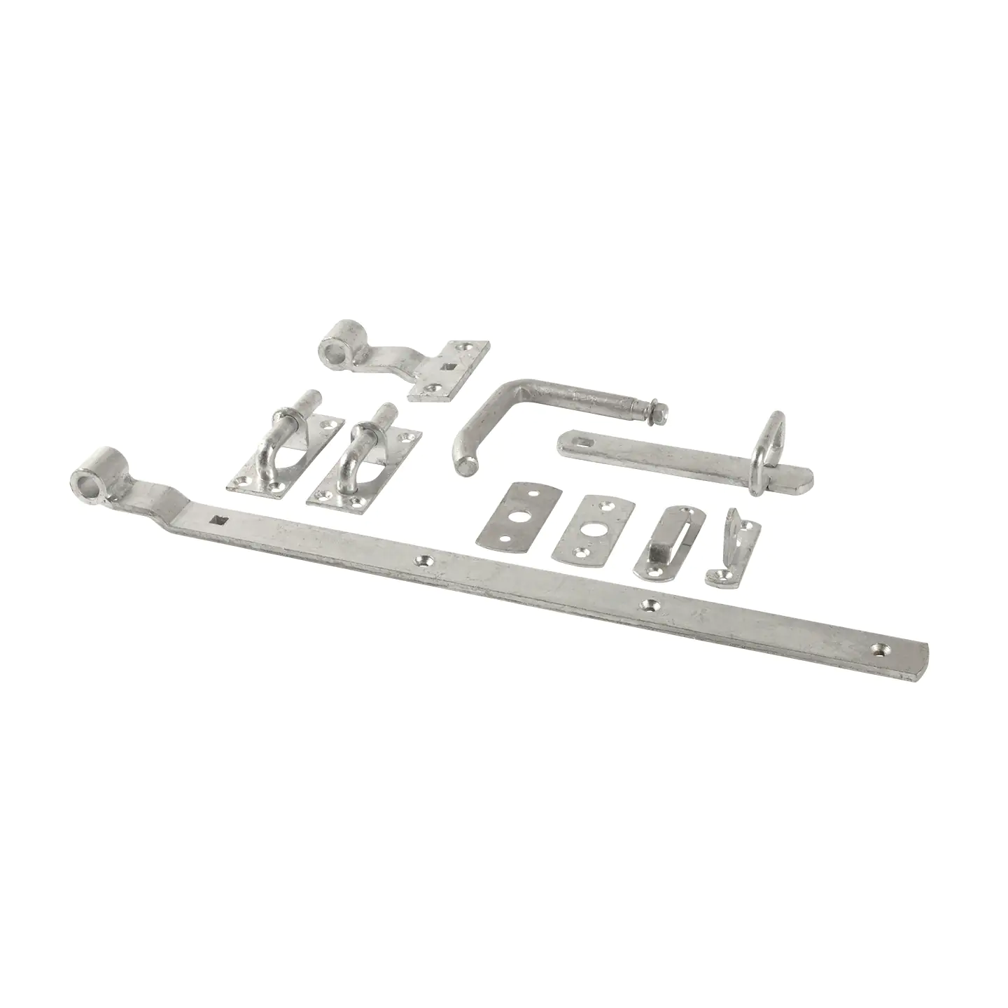 Plus Einzeltor Silence inkl. Beschläge 100 x 140 cm umbragrau fungizidbehandelt