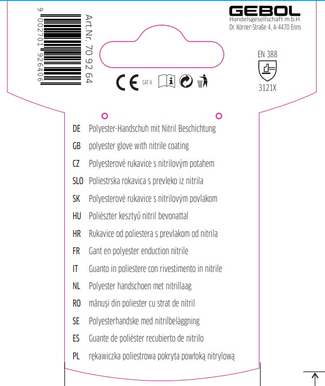 Gebol Handschuh Midi Flex  