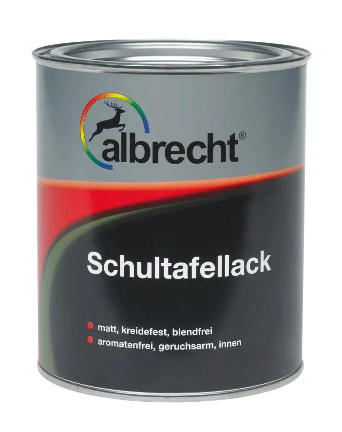 Albrecht Schultafellack 750 ml matt grün