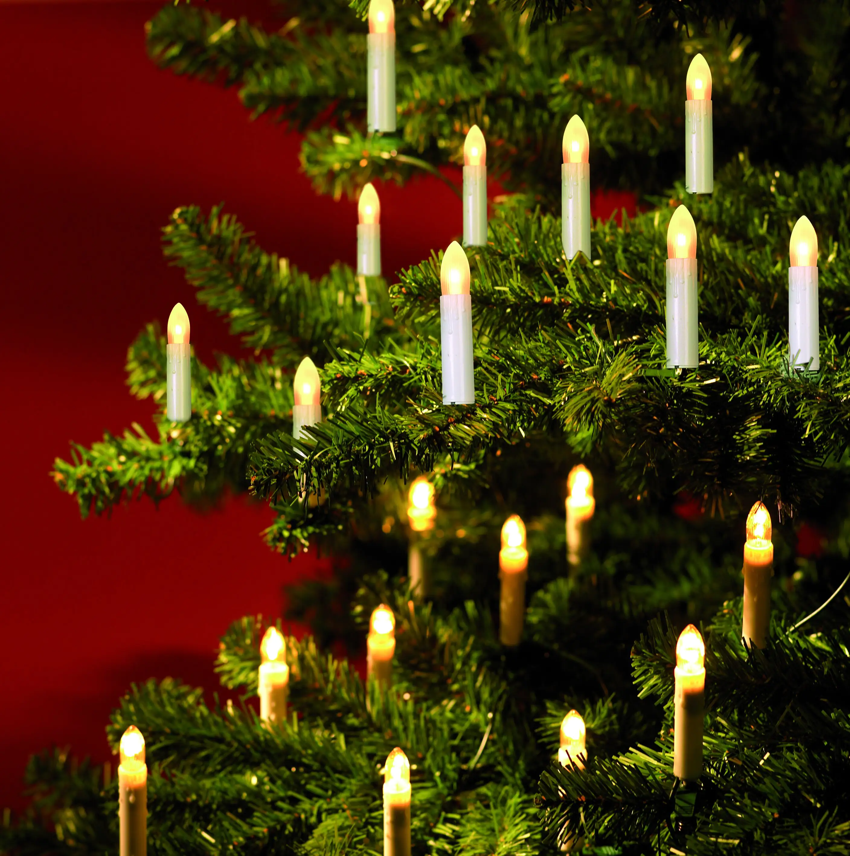 TrendLine LED-Kerzenlichterkette Innen 4,5 m warmweiß