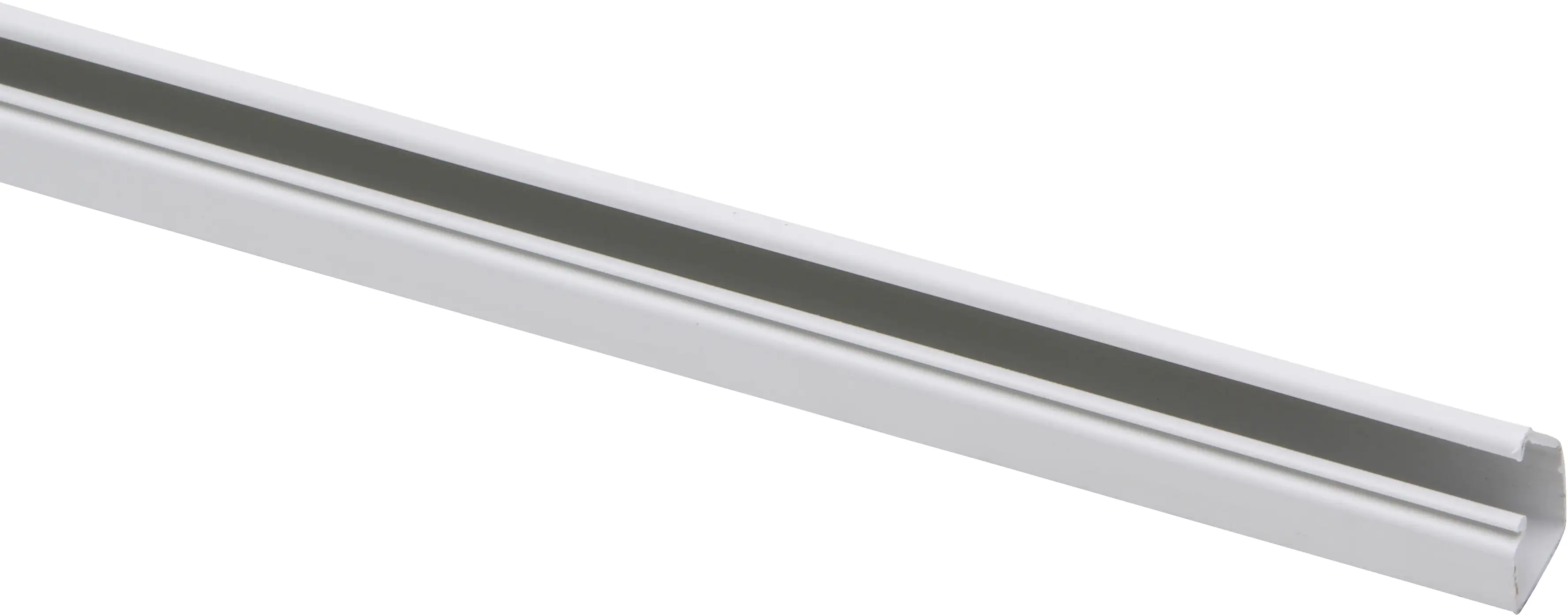 Kopp Minikabelkanal mit Klappdeckel 2 m, 10 x 10 mm,weiß