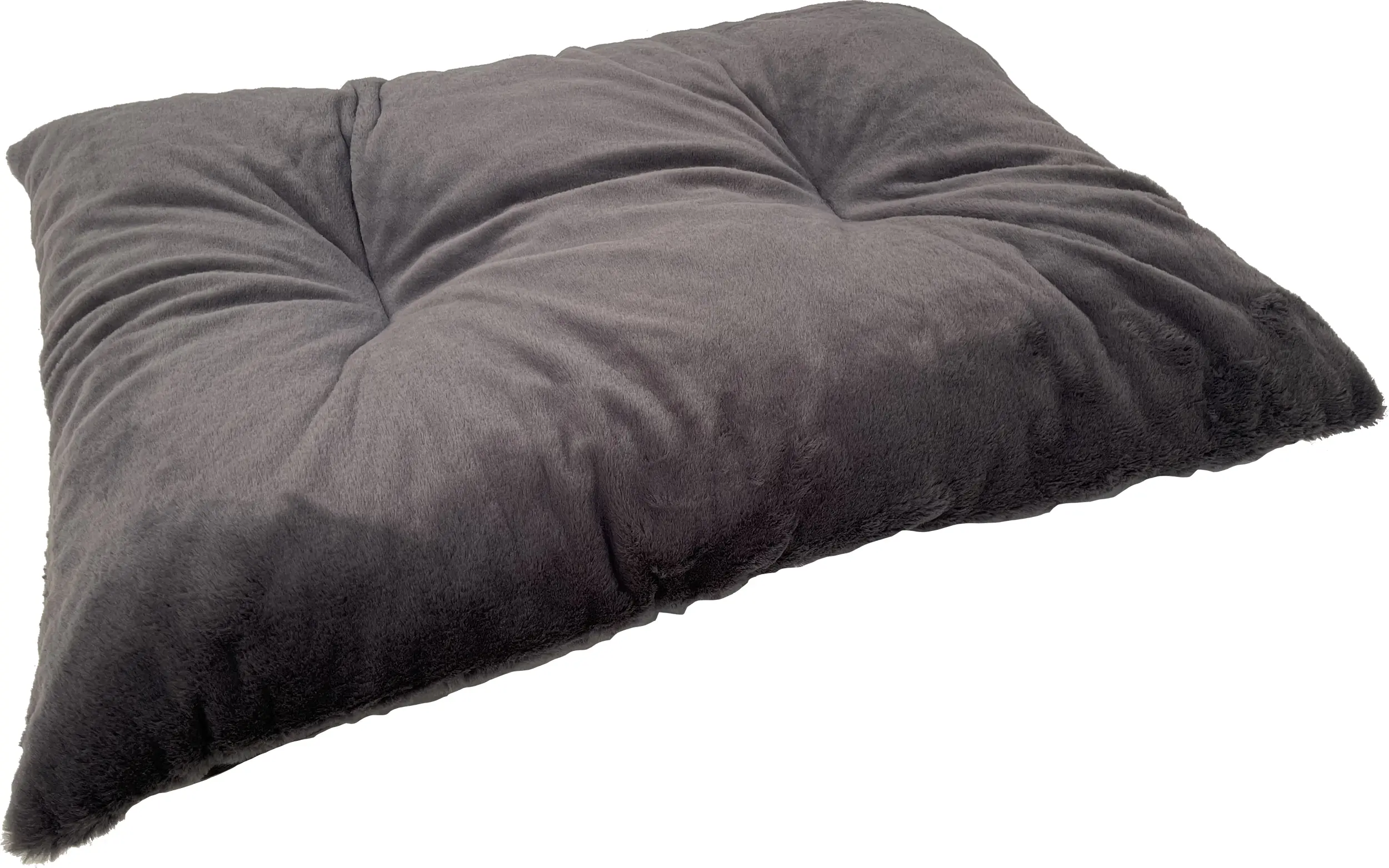 Ollesch Plüschkissen Ricci Graphite 82 x 62 cm