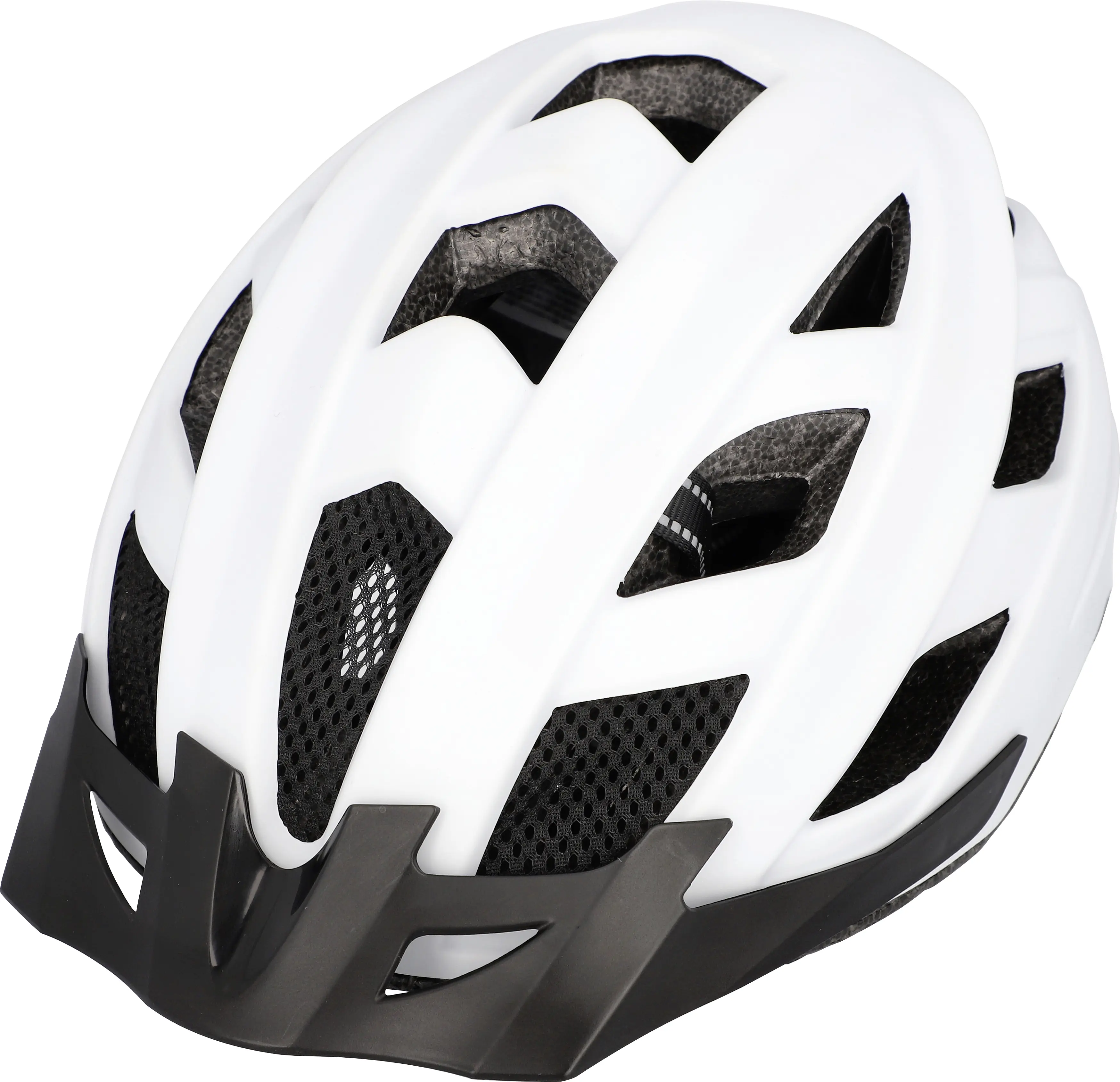 Fischer Fahrradhelm Urban Plus Atlanta S/M weiß schwarz Fischer Fahrradhelm Urban Plus Atlanta S/M weiß schwarz