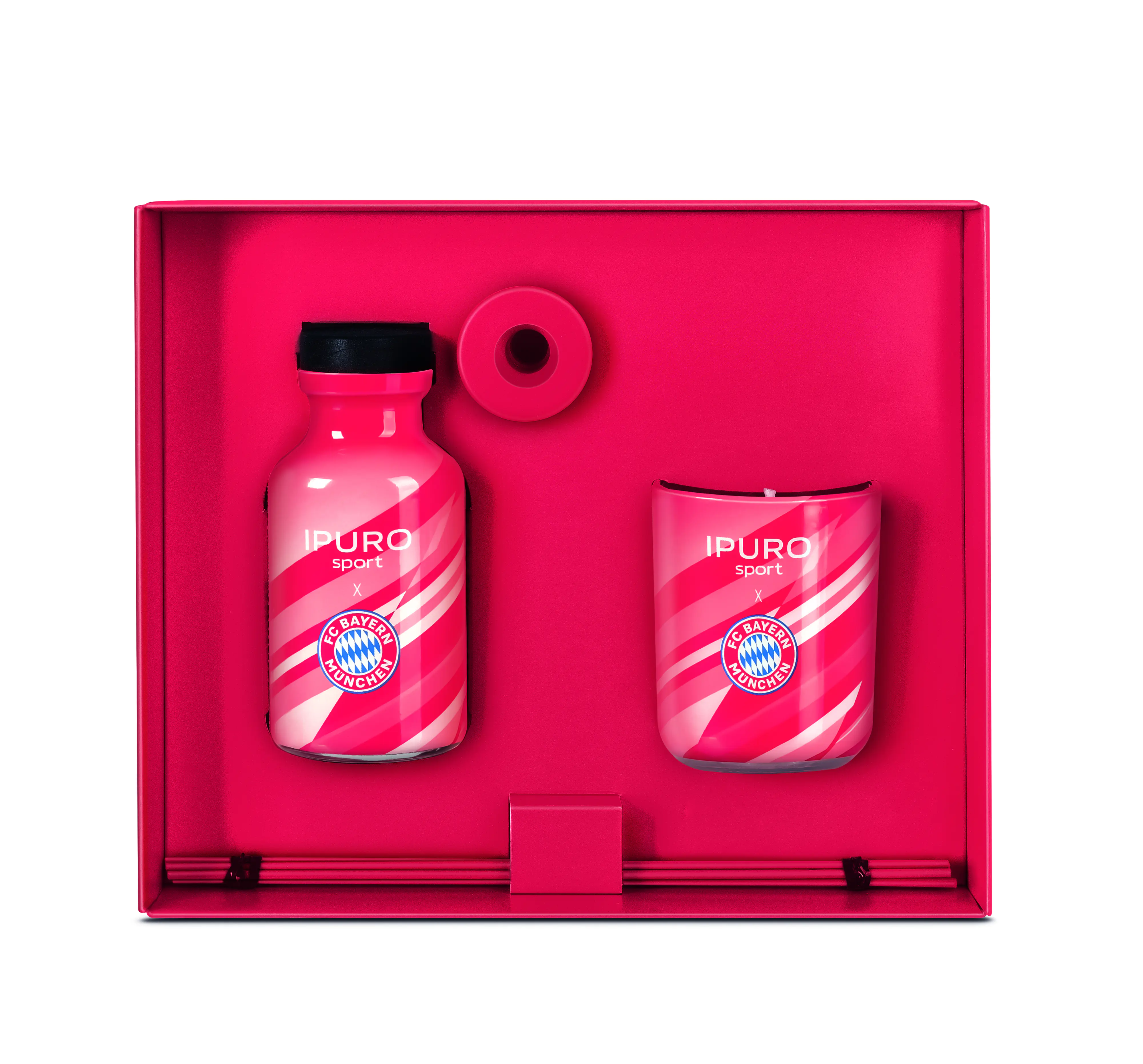 ipuro x FC Bayern München Raumduft-Set 50 ml + 50 g Kerze ipuro x FC Bayern München Raumduft-Set 50 ml + 50 g Kerze