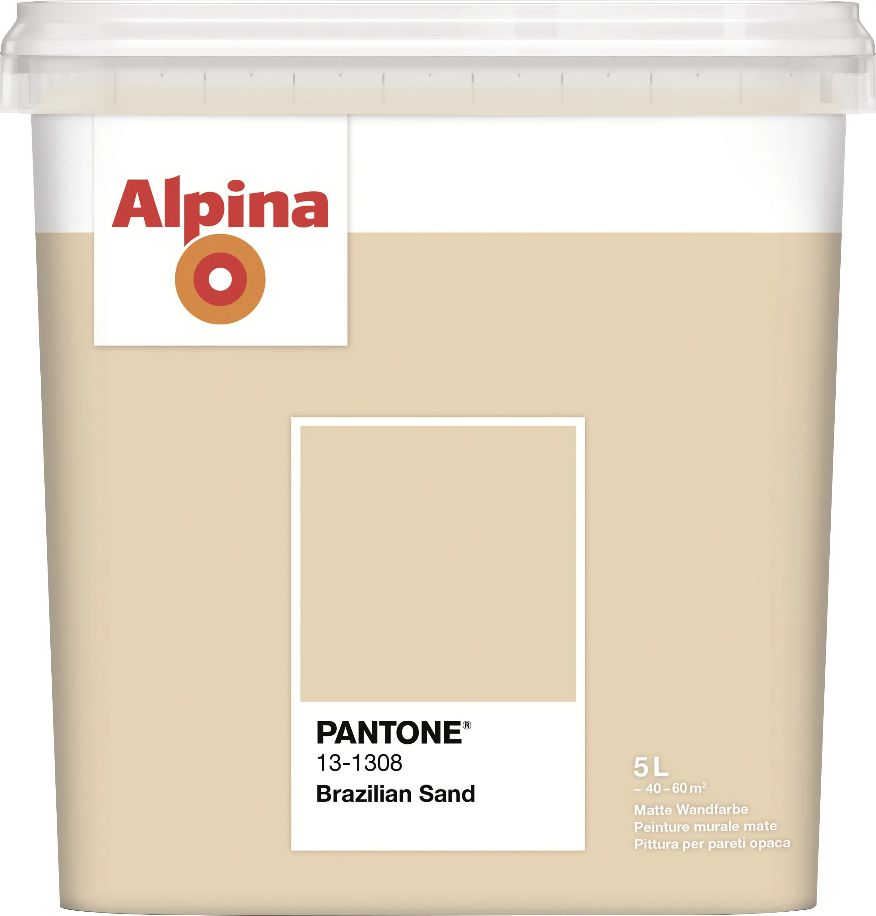 Alpina Wandfarbe Pantone matt brazilian sand 5 L