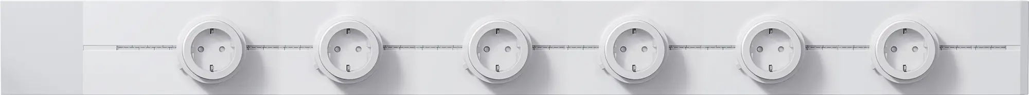 Schwaiger Modulare Stromleiste 100 cm max. 3680W weiß Schwaiger Modulare Stromleiste 100 cm max. 3680W weiß