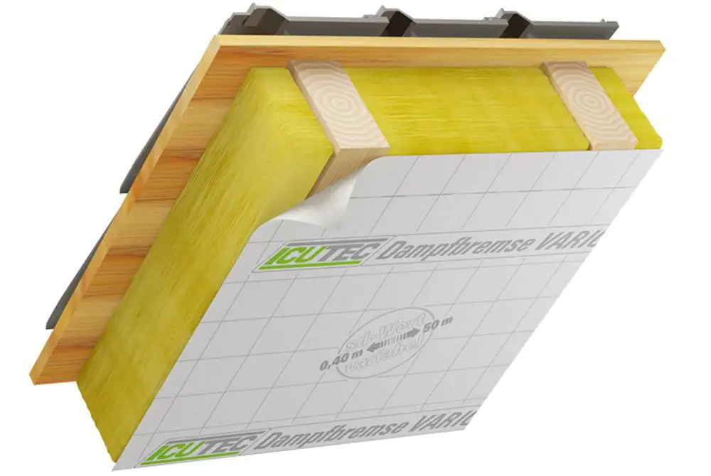 ICUTEC Dampfbremse VARIO 25 x 1 m = 25 m² weiß