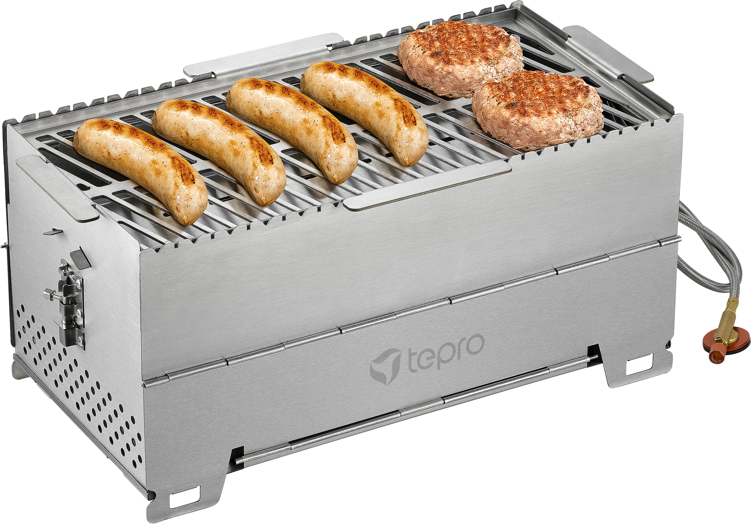 Tepro Gasgrill Newberry faltbar Grillfläche: 37 x 19 cm