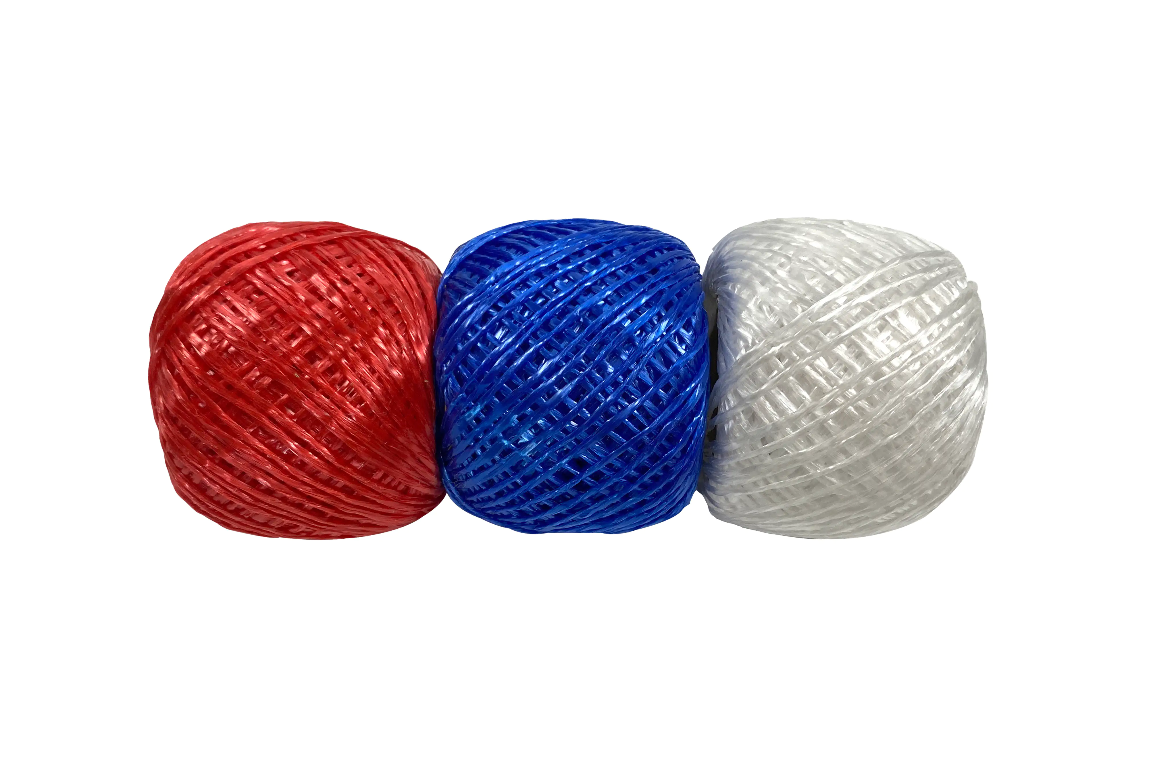 TrendLine Bindfaden-Set 50 m rot-blau-weiß 3 - Stück