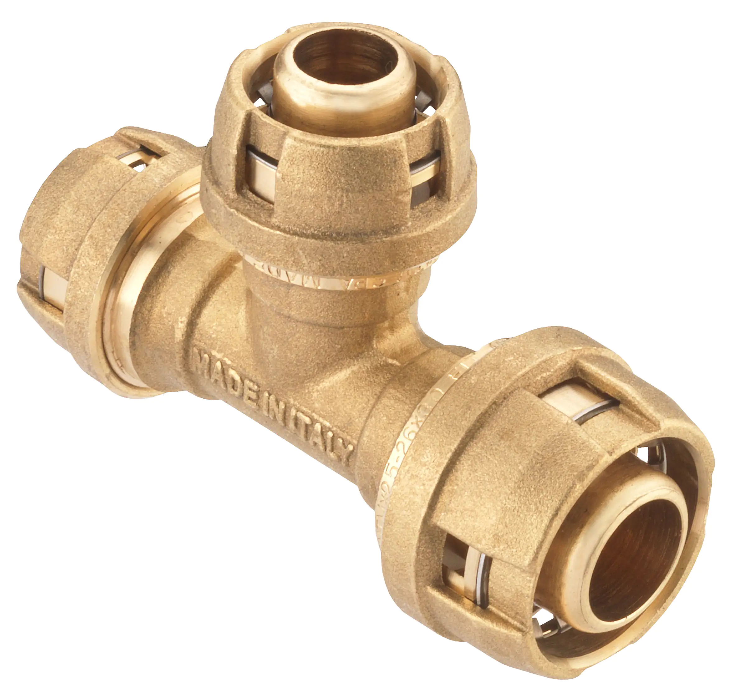 Cornat Steck-T-Stück komplett ø 26 mm ø 20 mm Messing