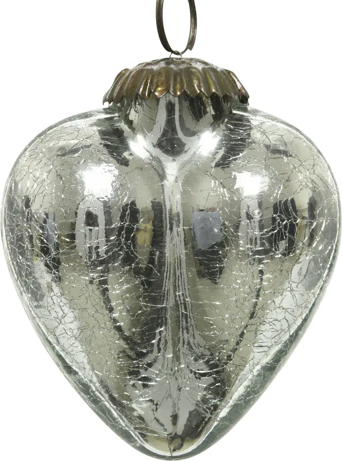 Kaemingk Craquele Herz silber Kaemingk Craquele Herz silber