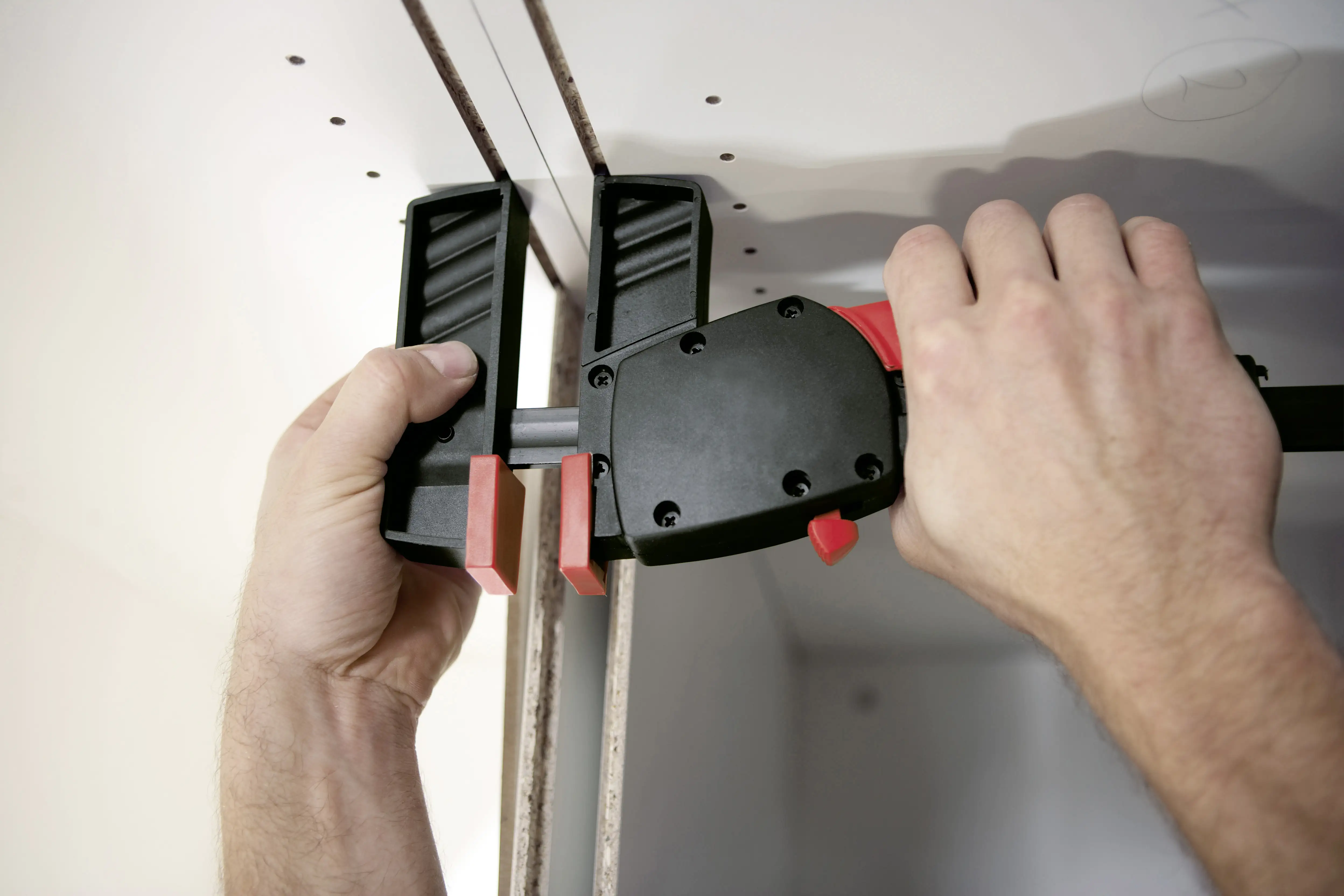 Bessey Einhandzwinge Duoklamp zum Spannen und Spreizen