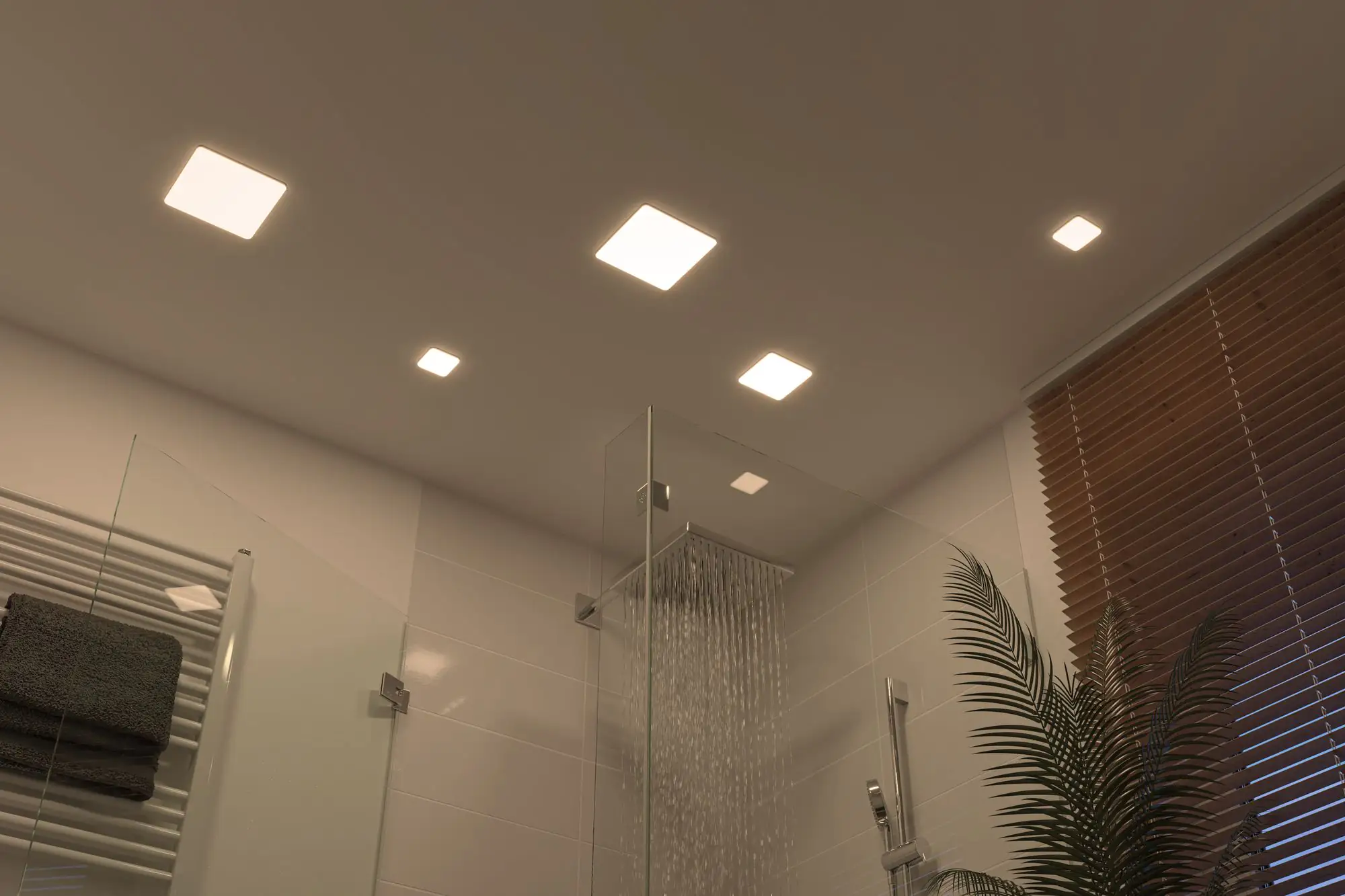4000870923986_5 Paulmann Einbauleuchte LED Veluna Varifit eckig 18,5 cm 17,5 W satin