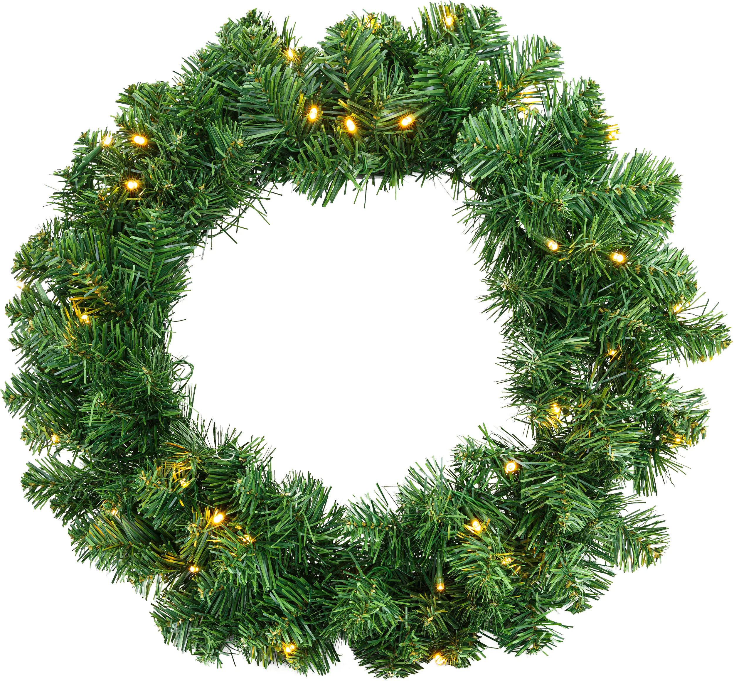 Kaemingk Imperial Kranz grün 40 LED Ø 50 cm