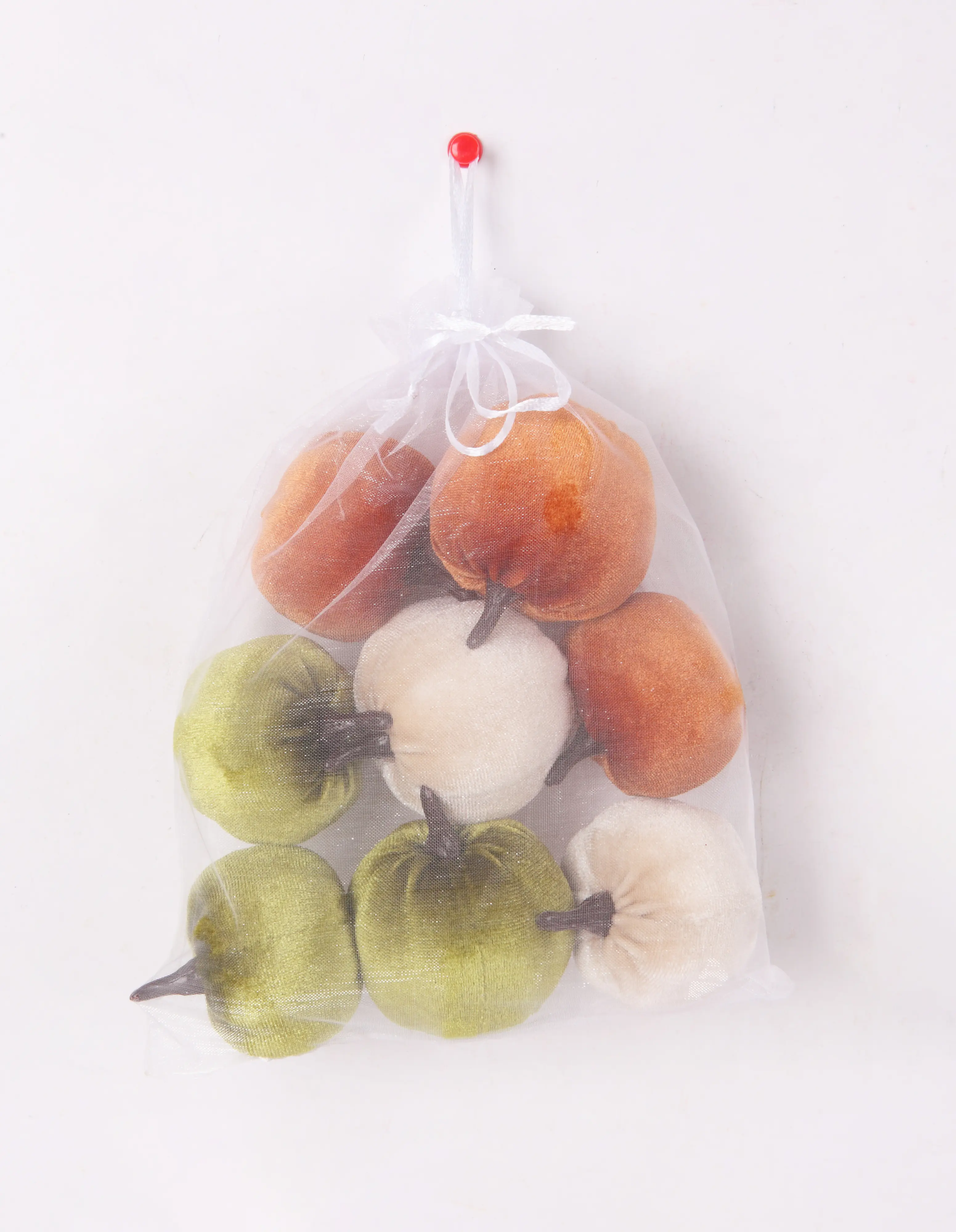 Dekofigur Kürbisse Ø 7 cm bunt 8 Stück