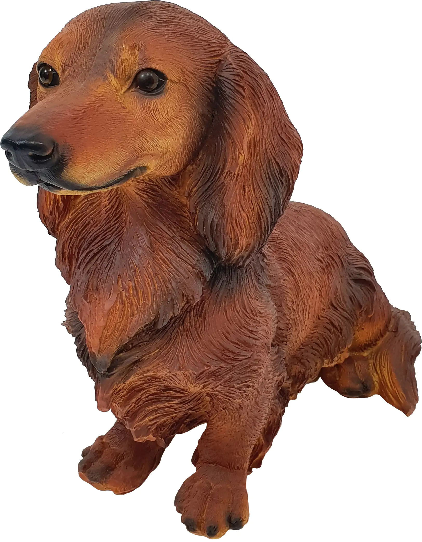 4250486129993 Dekofigur Dackel sitzend 34 x 18 x 33 cm