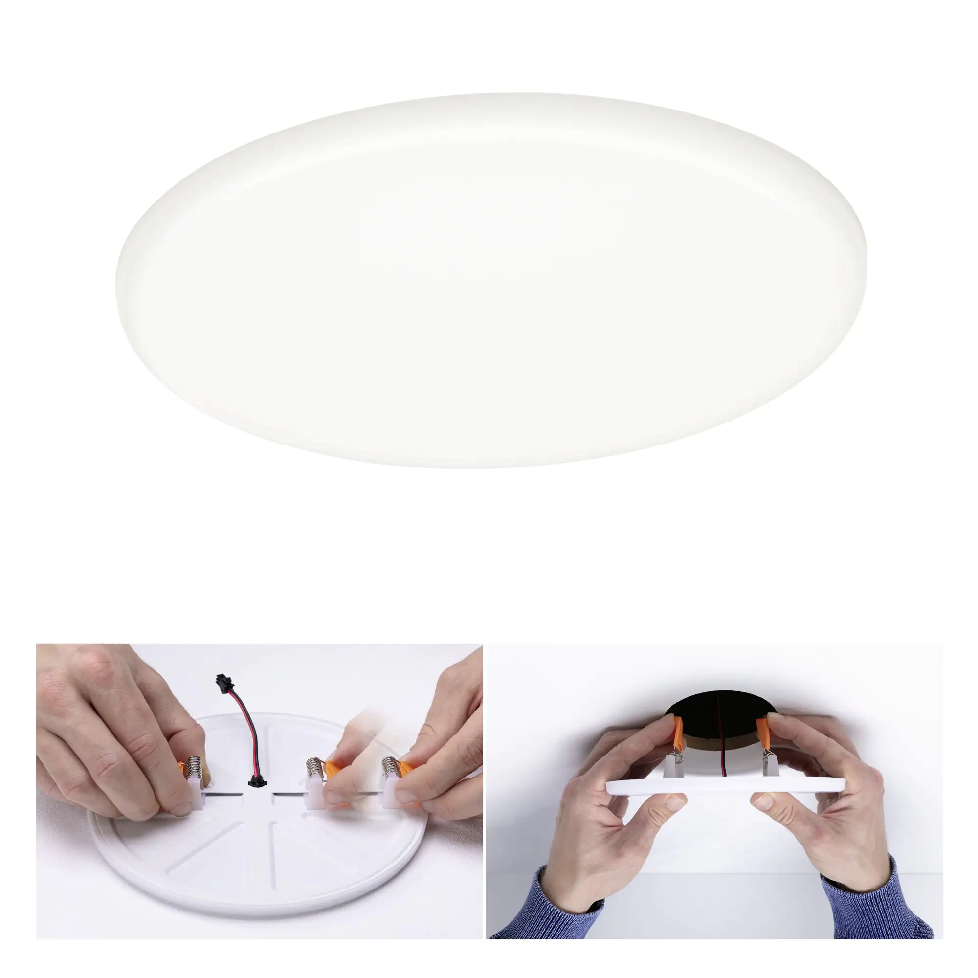 4000870923924_2345892 Paulmann Einbauleuchte LED Veluna Varifit rund 18,5 cm 17,5 W satin