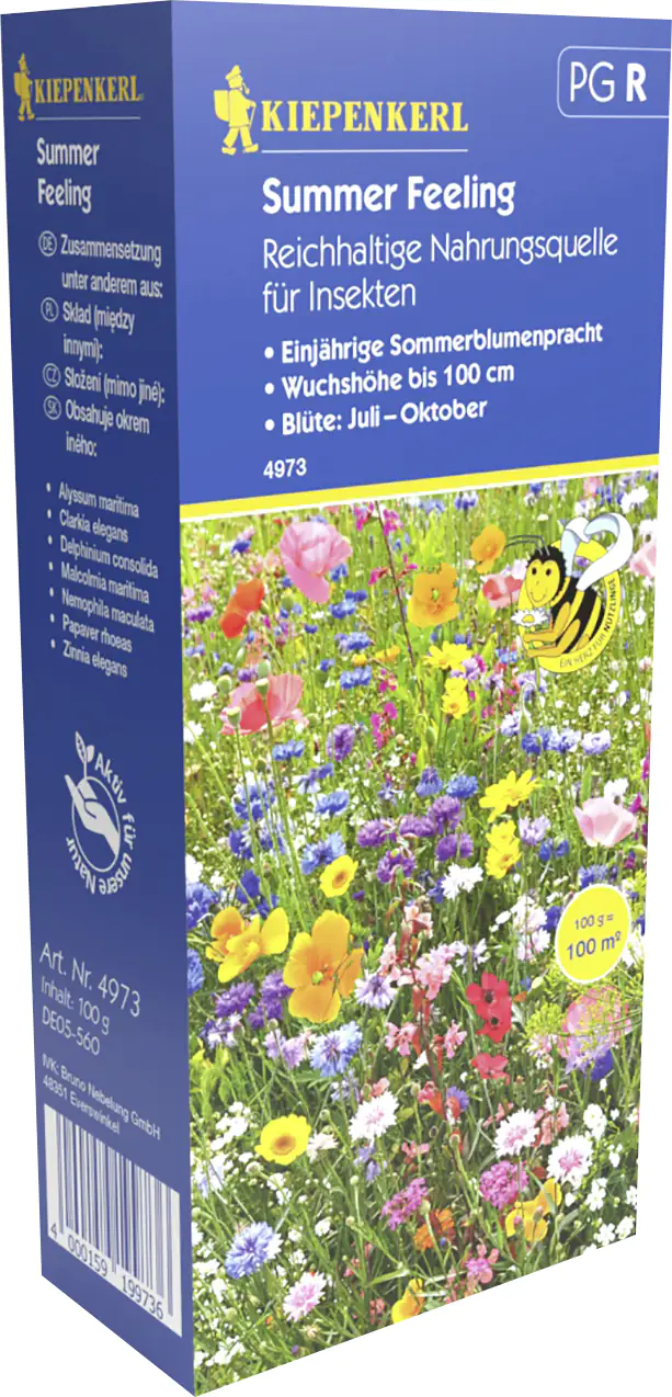 Kiepenkerl Blumenmischung Summer Feeling Inhalt reicht für ca. 100 m²