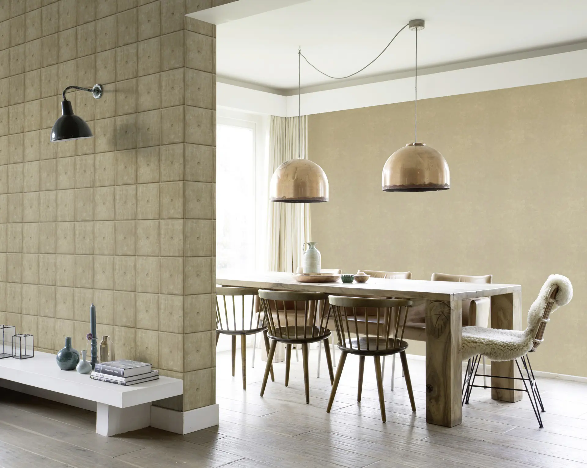 Rasch Vliestapete 315196 Gold-Mattgold Uni 10,05 m x 0,53 m