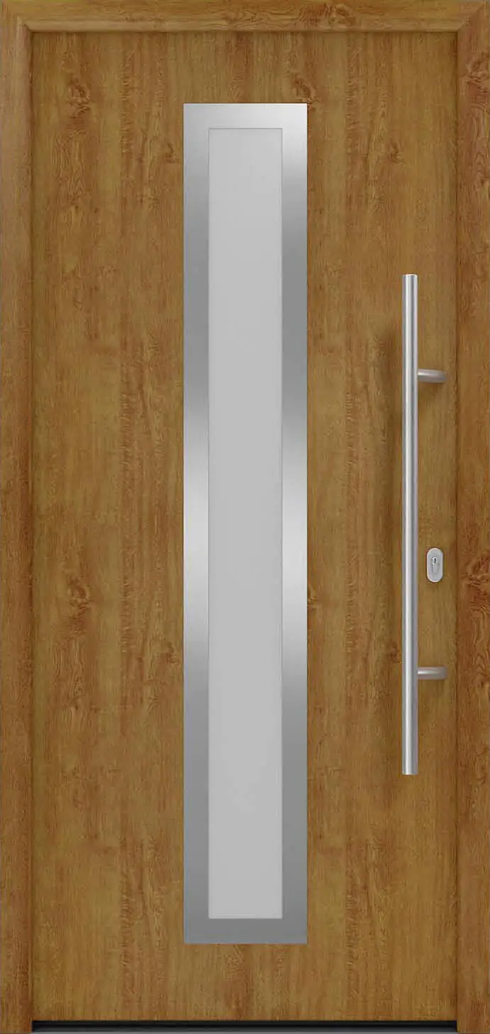 EcoStar Haustür ISOPRO IP 700S golden oak 110 x 210 cm EcoStar Haustür ISOPRO IP 700S golden oak 110 x 210 cm